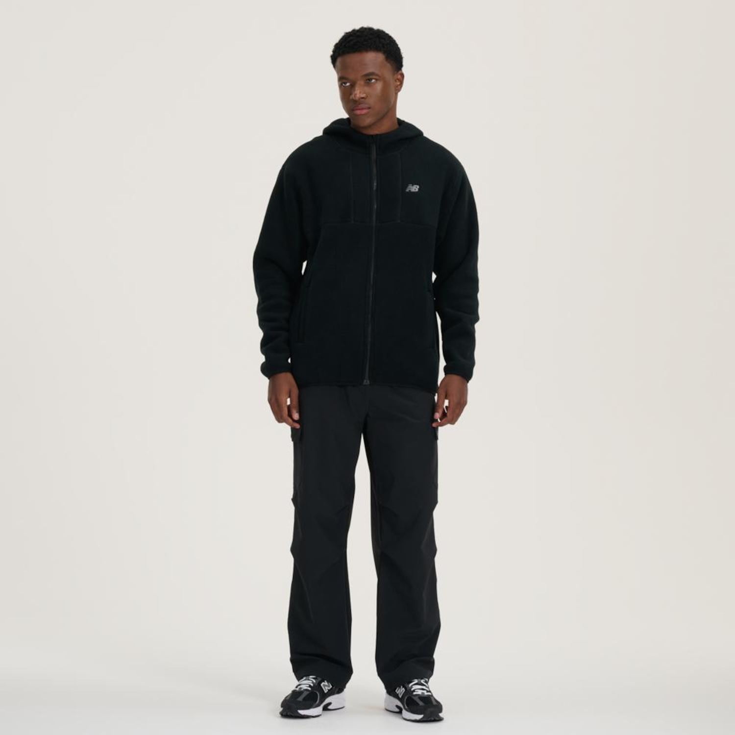 Jaqueta Masculina New Balance Fleece - Foto 1