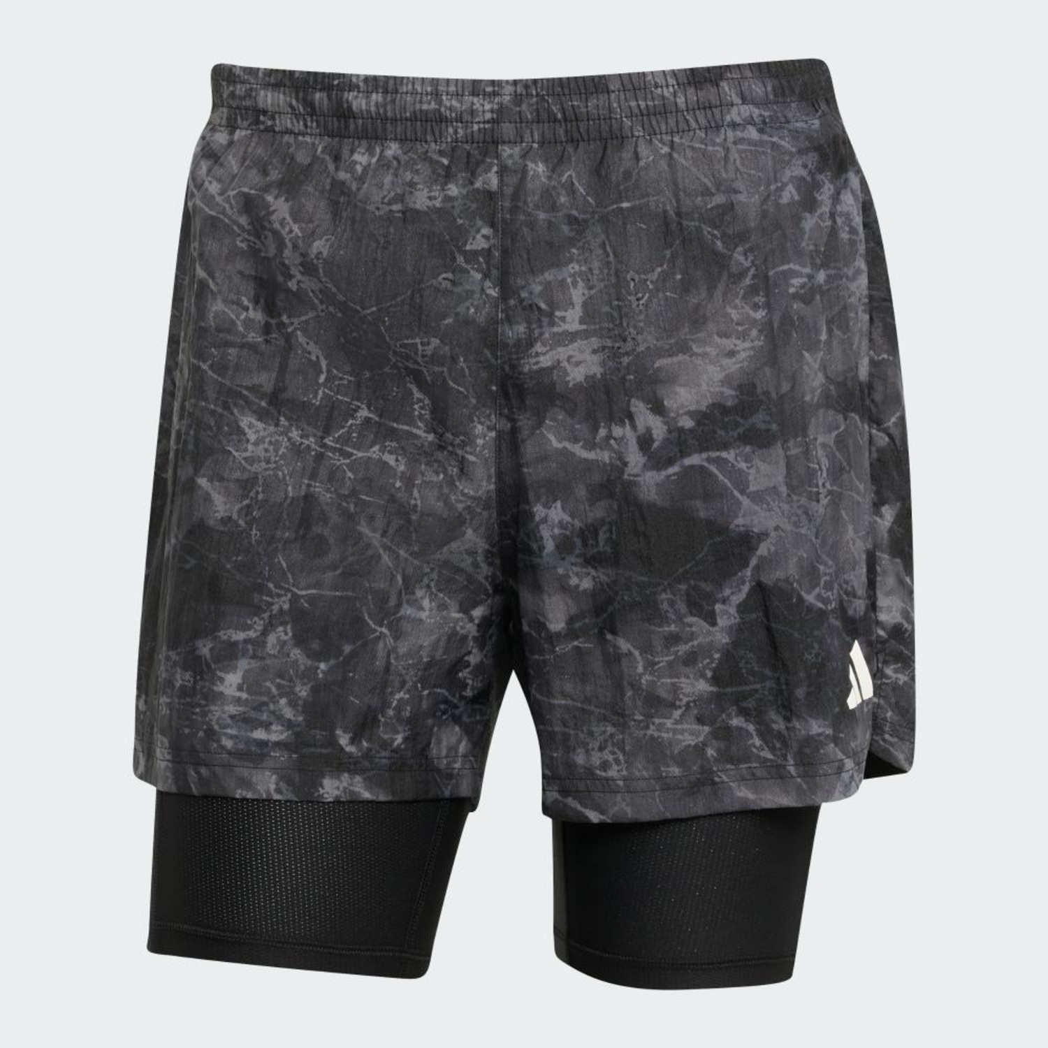 Bermuda adidas 2 Em 1 Own The Run Spray Dye Masculina - Foto 2