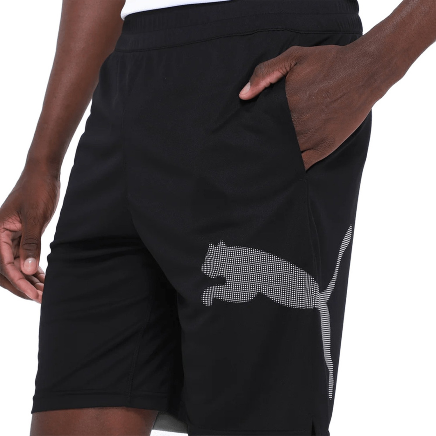 Bermuda Puma Tad Big Logo Masculina - Foto 3