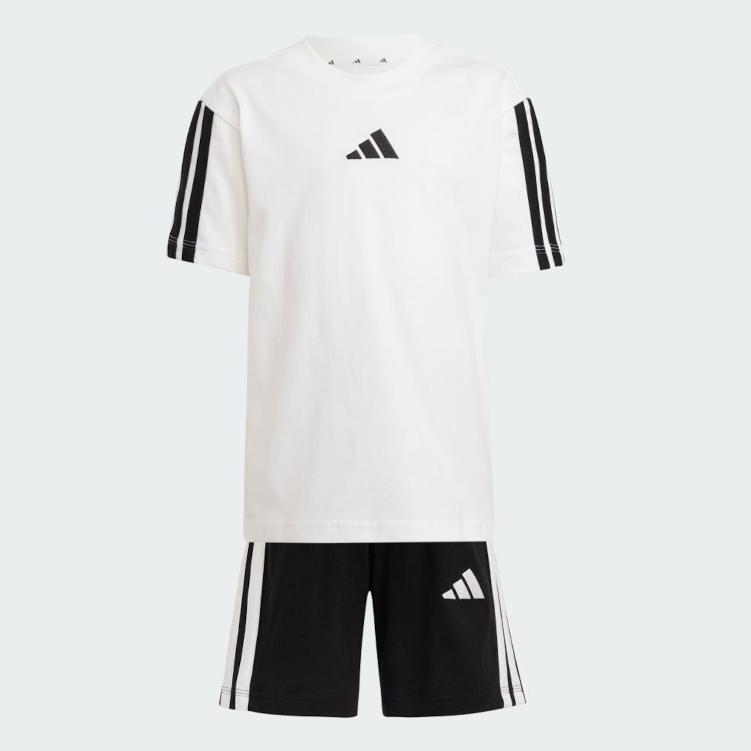 Conjunto Camiseta + Shorts Infantil adidas Essentials - Foto 2
