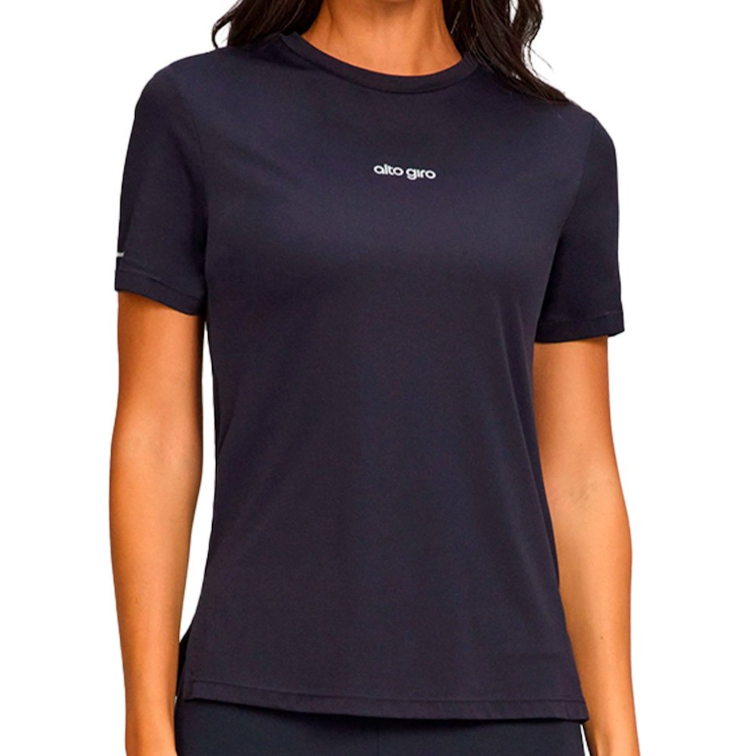 Camiseta Alto Giro Básica Refletivos Feminina - Foto 3