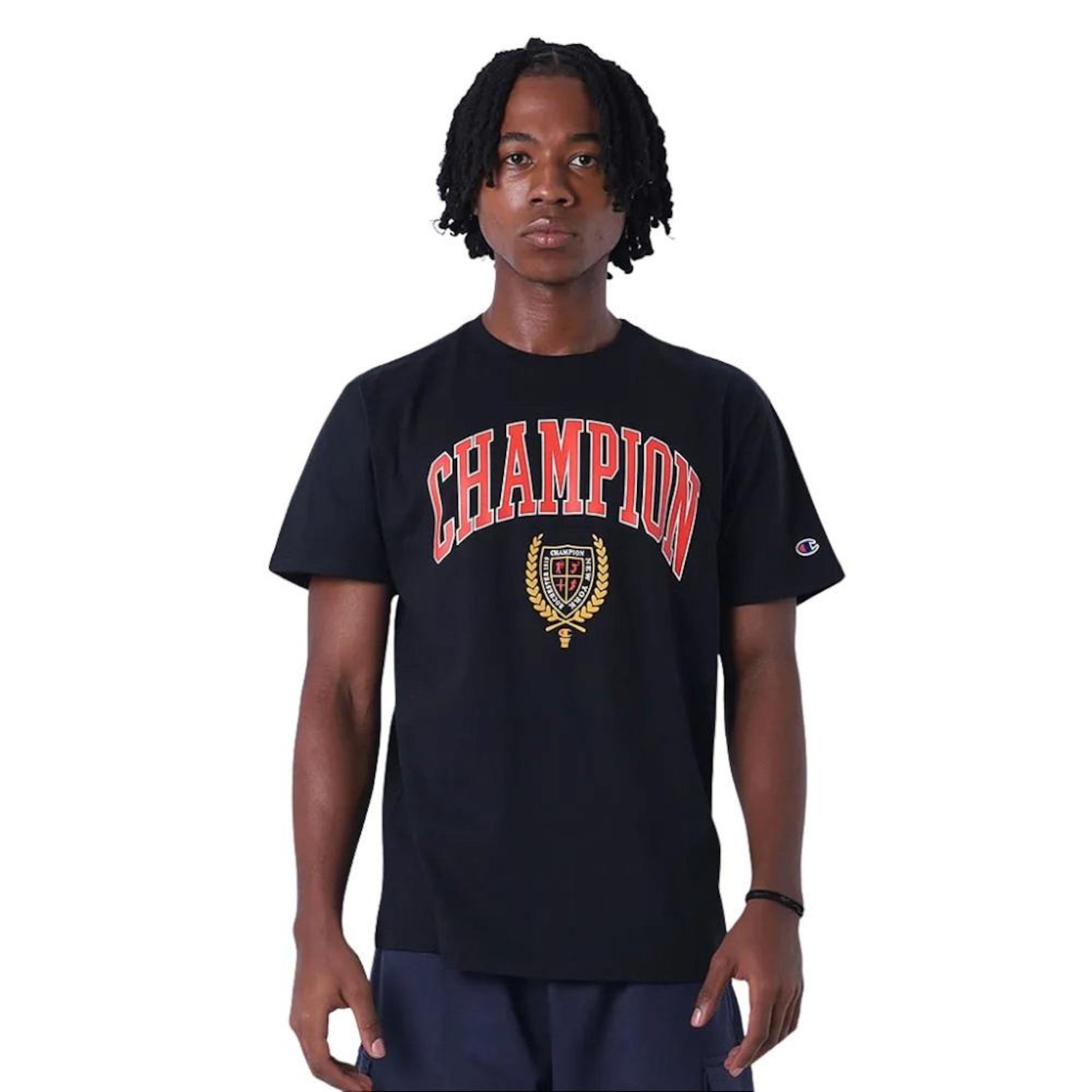 Camiseta Masculina Champion Over Seal - Foto 1