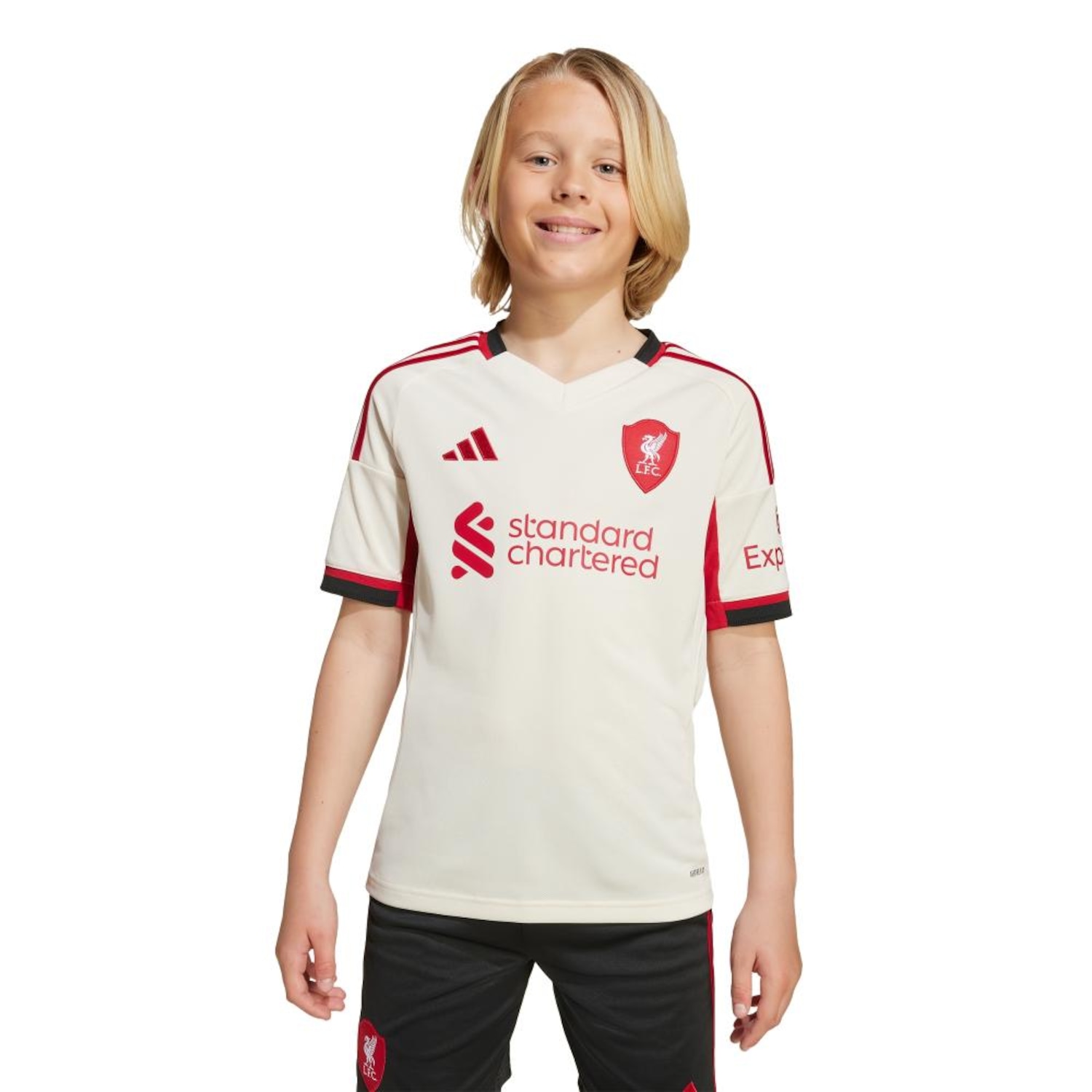 Camisa Liverpool FC II 25/26 Infantil Adidas - Foto 1