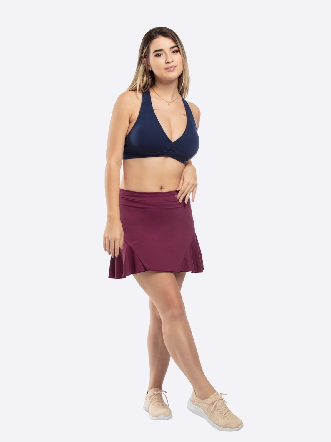 Saia Shorts Feminina Best Fit Light - Foto 1