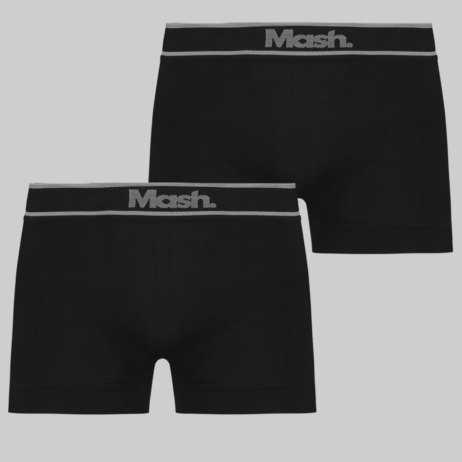 Cueca Boxer Mash Sem Costura - 2 Unidades - Adulto - Foto 1
