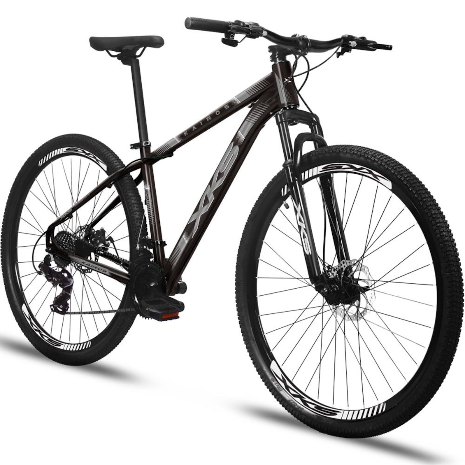 BICICLETA ARO 29 ALUMINIO KAIROS FREIO A DISCO 24 MARCHAS - Foto 1