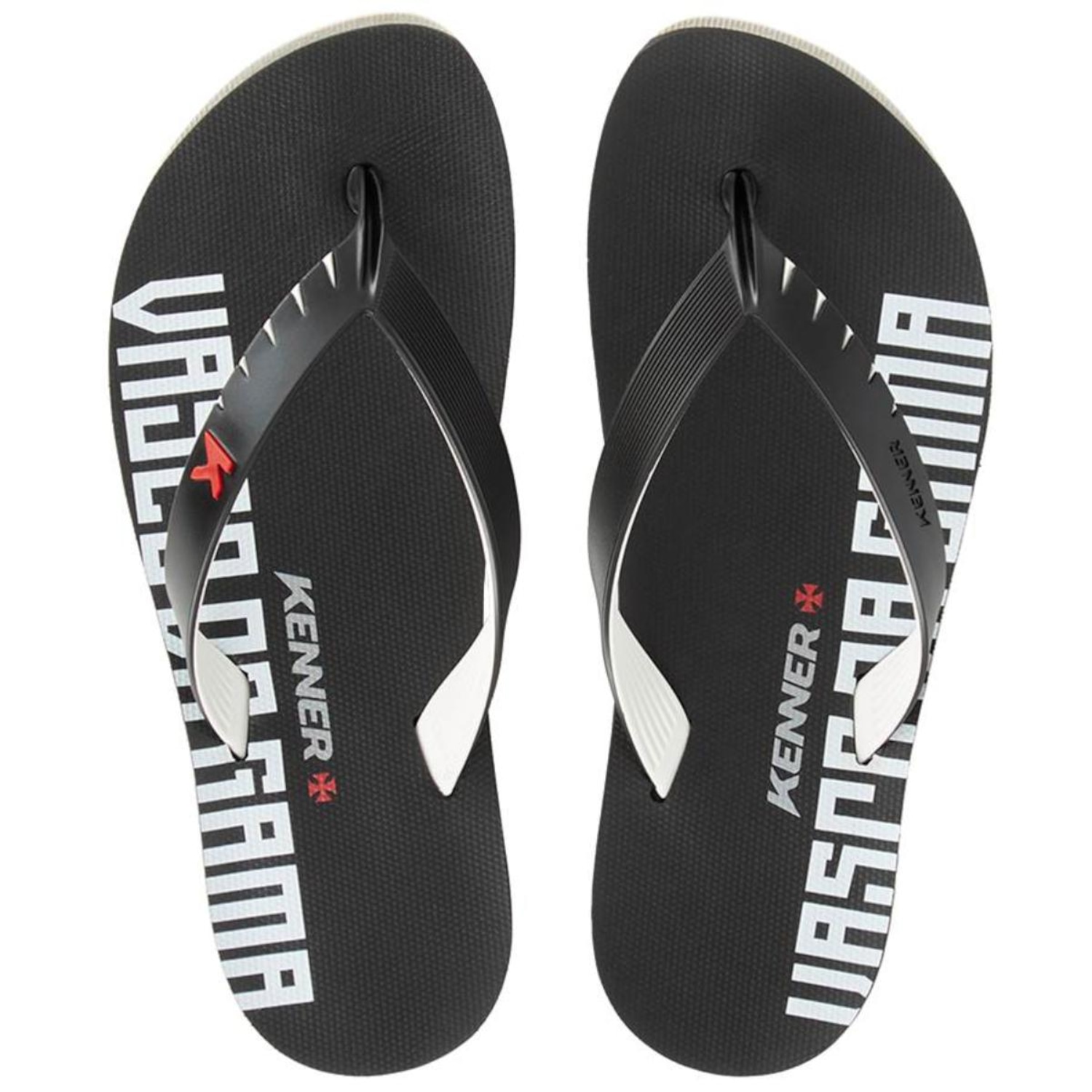 Chinelo Kenner Vasco Da Gama Red Masculino - Foto 1