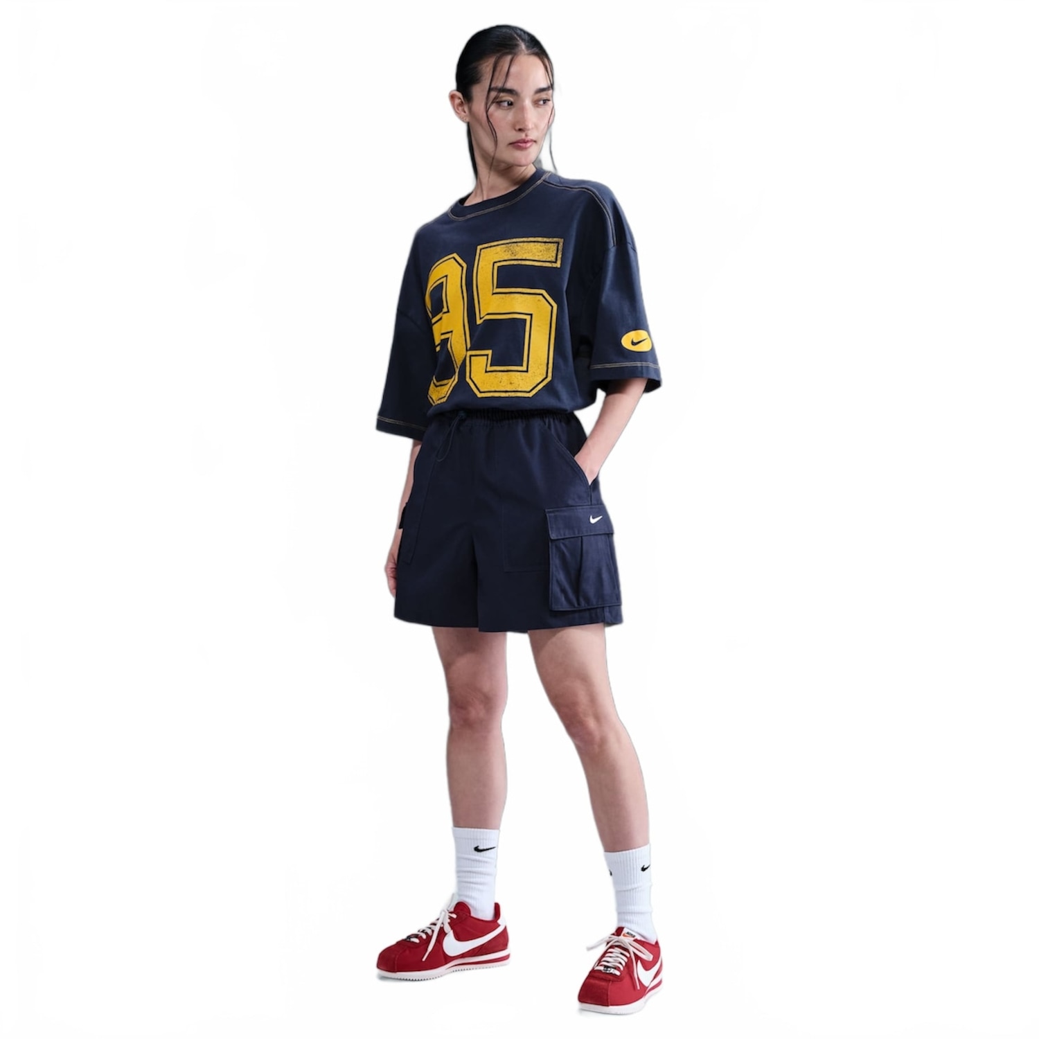Shorts Cargo Nike Sportswear Street 5IN Feminino - Foto 1