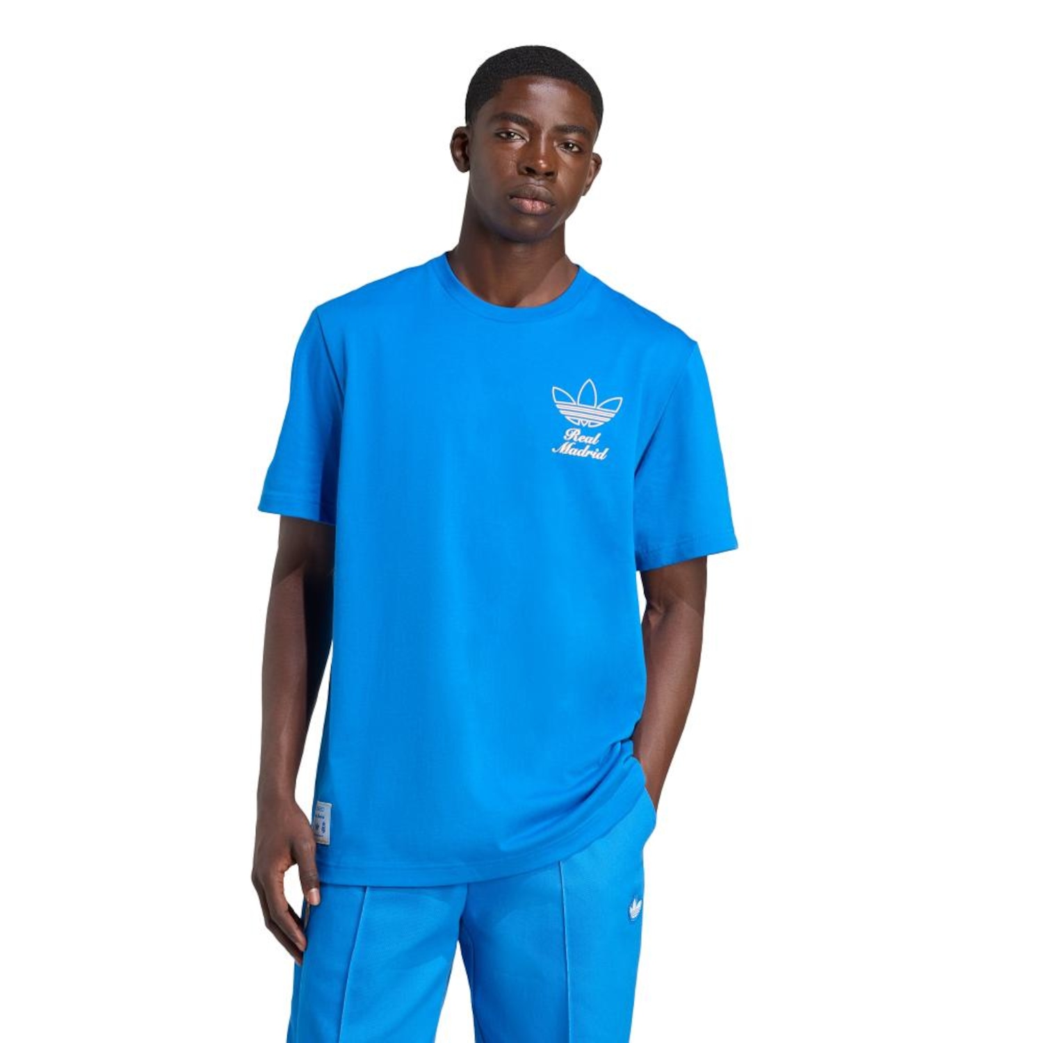 Camiseta Masculina Adidas Real Madrid Gráfica Ícones da Terraço - Foto 1