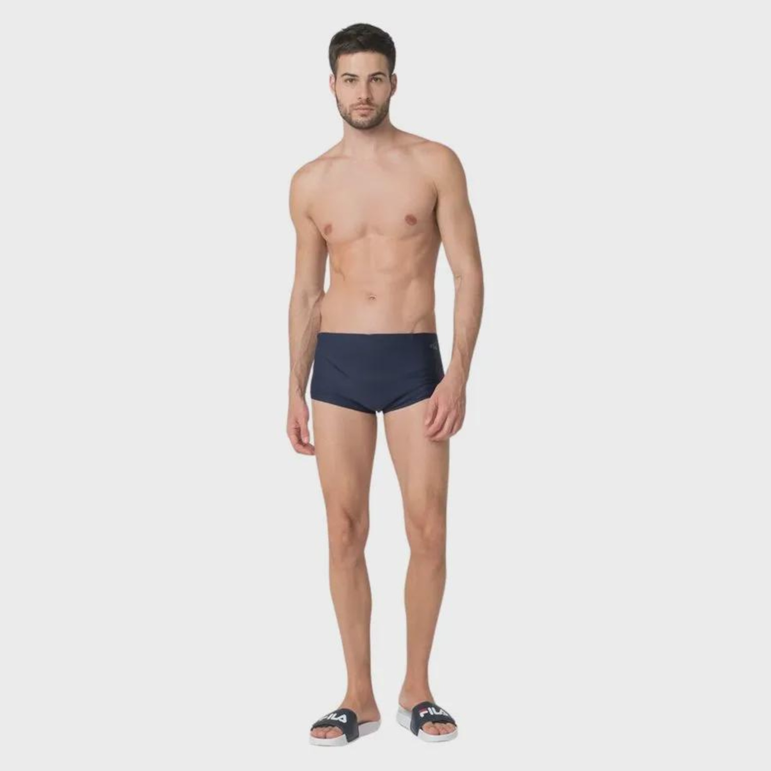 Sunga Masculina Fila Basic 18 Ii - Foto 1