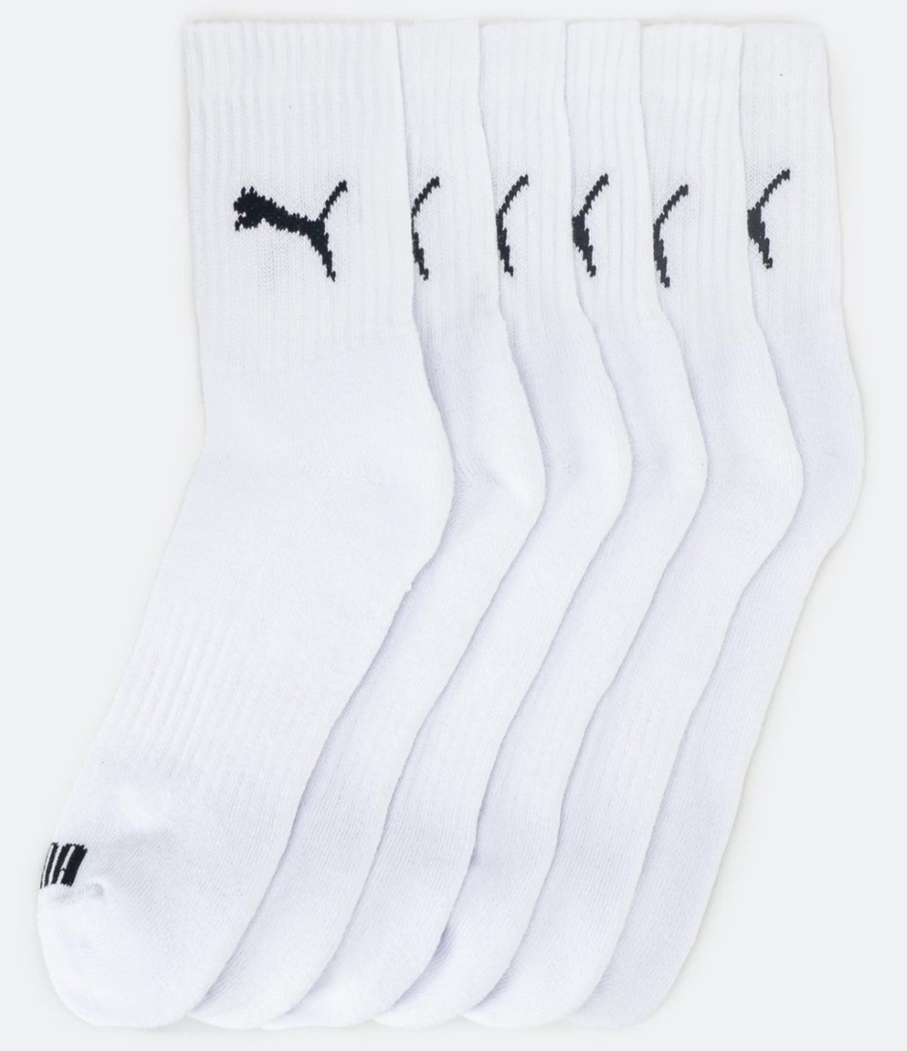 Kit Unissex Meia Cano Médio Puma Esportiva - 9 Pares - Foto 2
