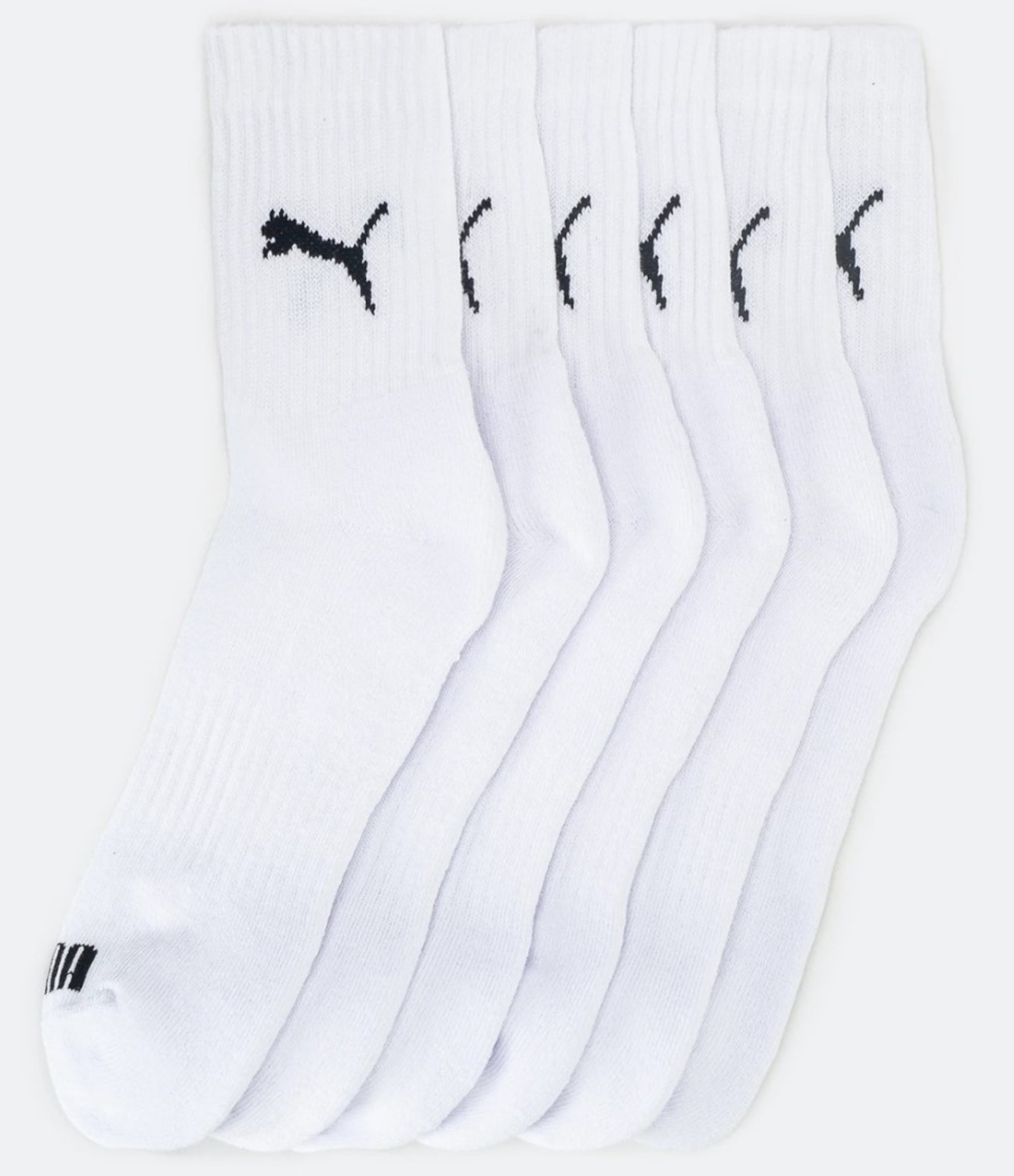 Kit Unissex Meia Cano Médio Puma Esportiva - 12 Pares - Foto 2