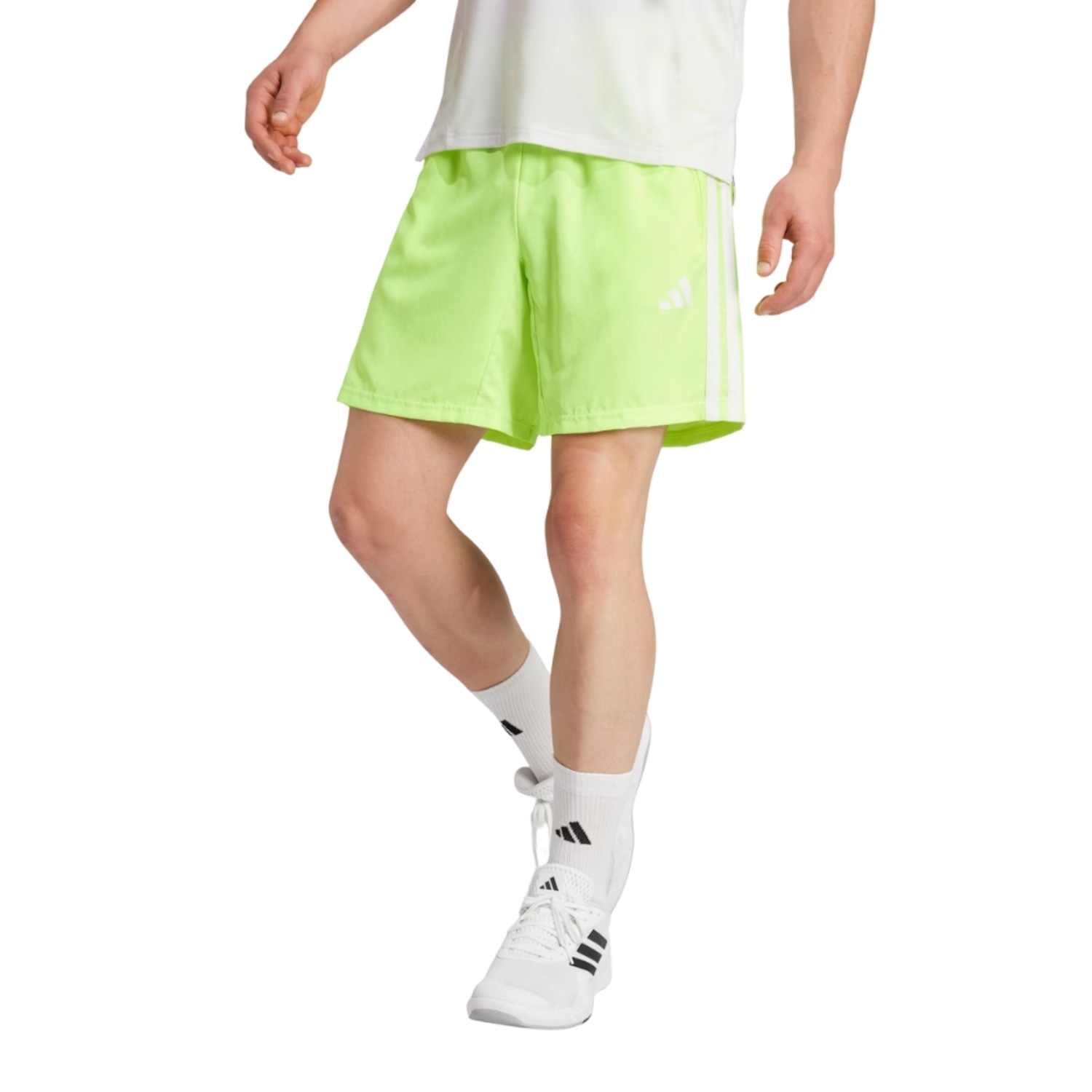 Shorts adidas Malha Essentials Três Listras Masculino - Foto 1