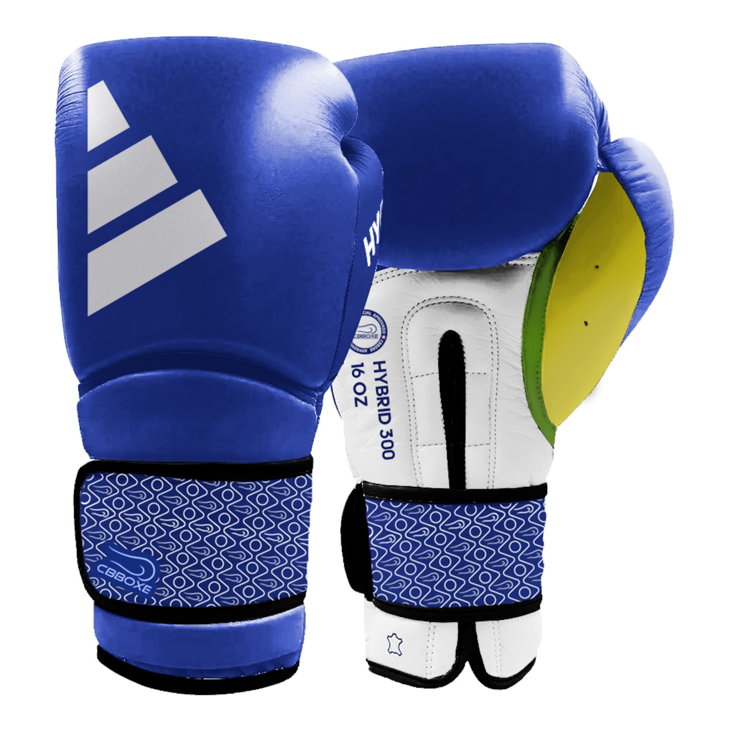 Luva de Boxe adidas Hybrid 300 CBBOXE Brasil - Foto 1