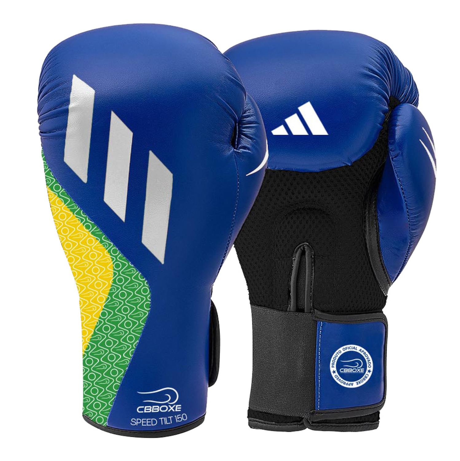 Luva de Boxe adidas Speed TILT 150 CBBOXE Brasil - Foto 1
