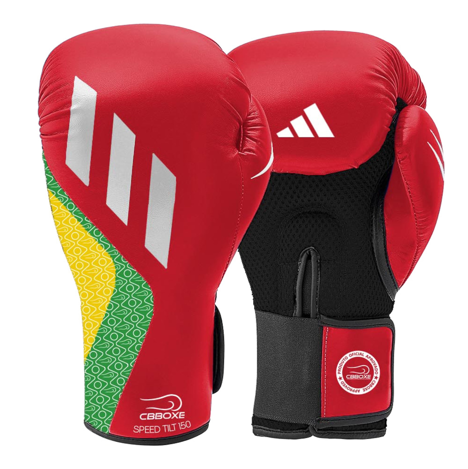 Luva de Boxe adidas Speed TILT 150 CBBOXE Brasil - Foto 1