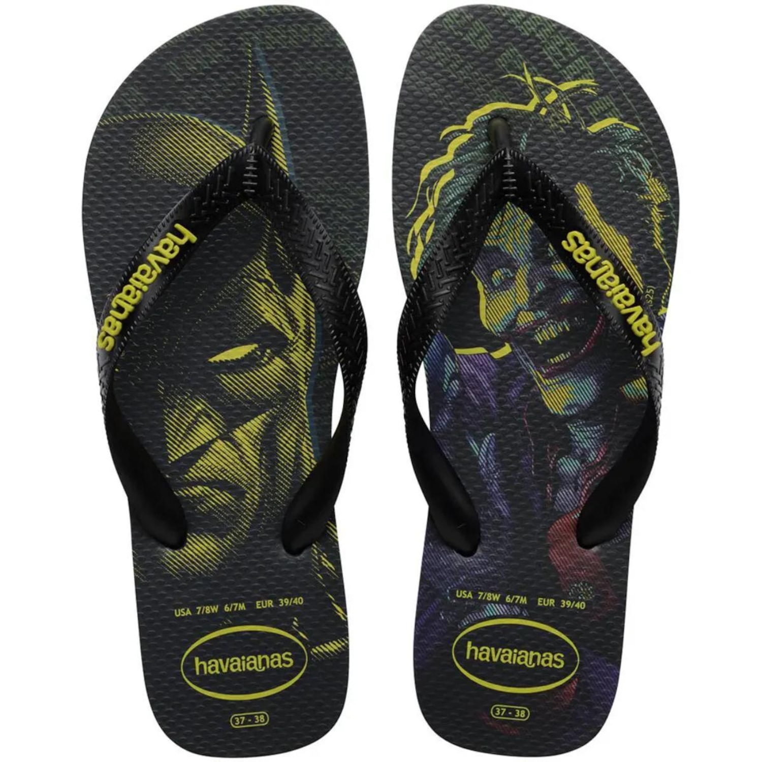 Chinelo De Dedo Havaianas Top Heróis DC Unissex - Foto 1