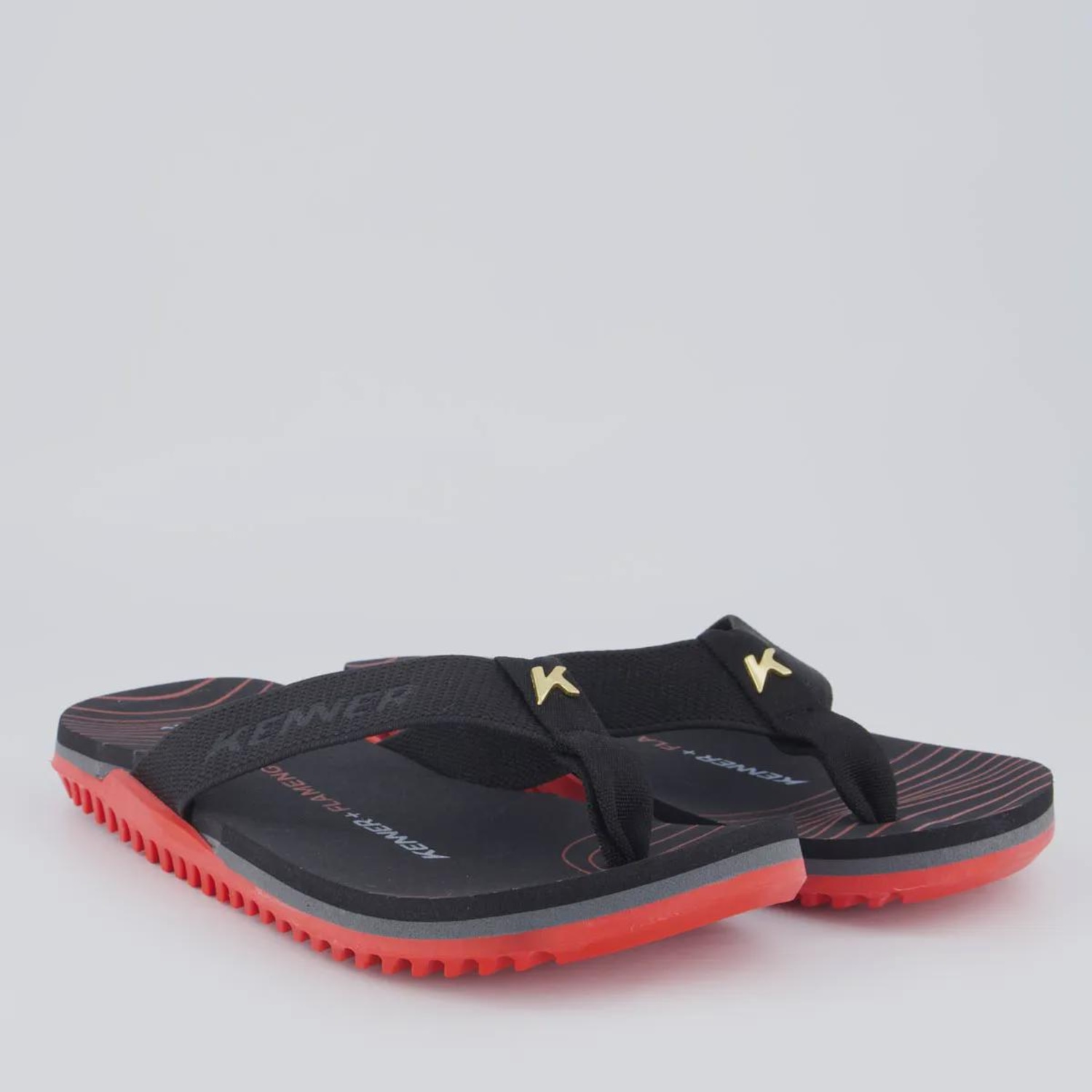 Chinelo do Flamengo Kenner NK6 Masculino - Foto 3