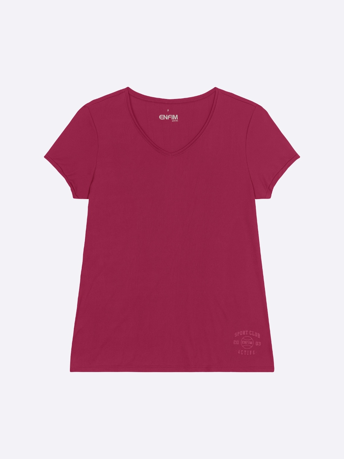 Camiseta Feminina Slim Enfim Malwee - Foto 3