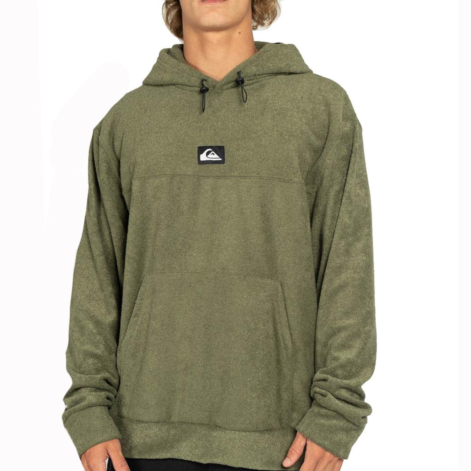 Blusão de Moletom Canguru Masculino Quiksilver Sea Cliffs WT25 - Foto 1