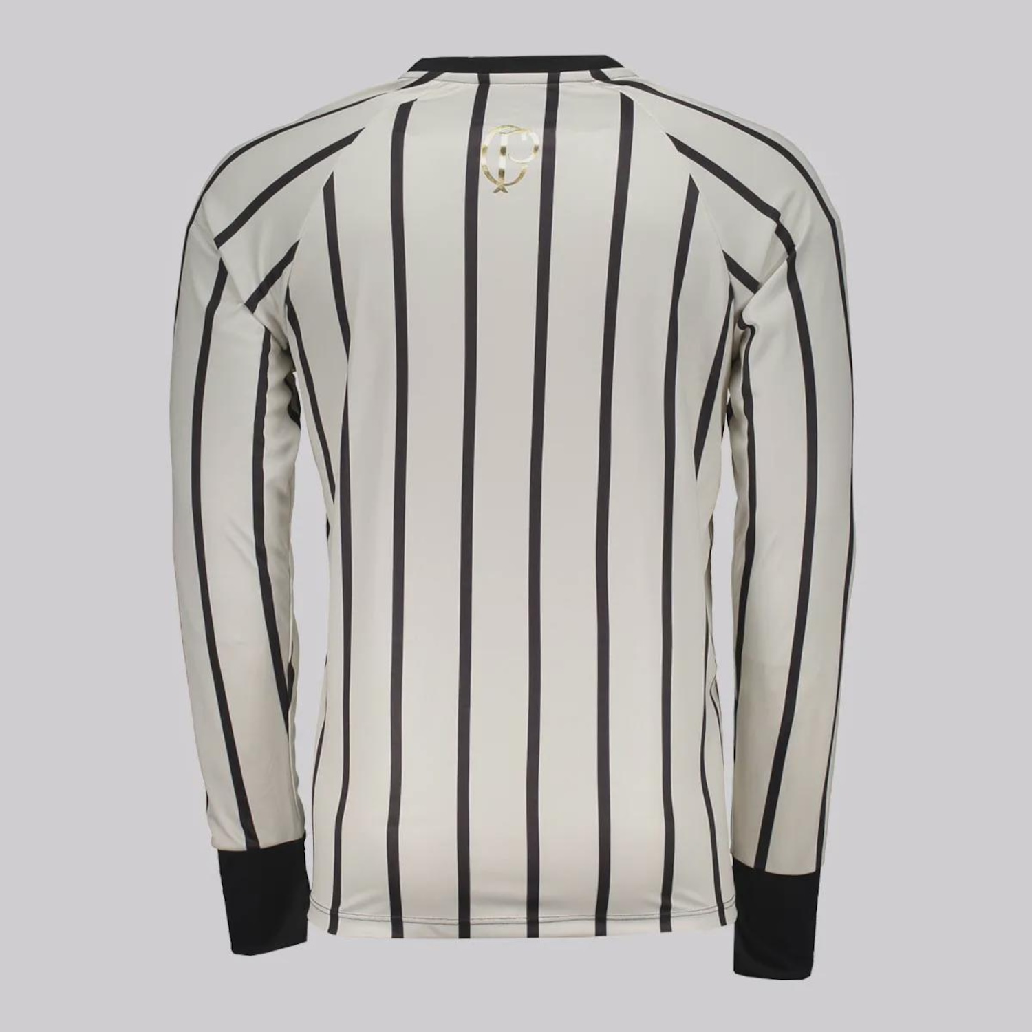 Camisa do Corinthians Listrada Manga Longa FutFanatics Masculina - Foto 3
