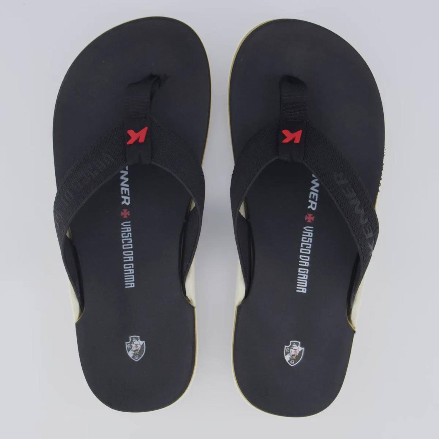Chinelo do Vasco Kenner NK6 Masculino - Foto 1