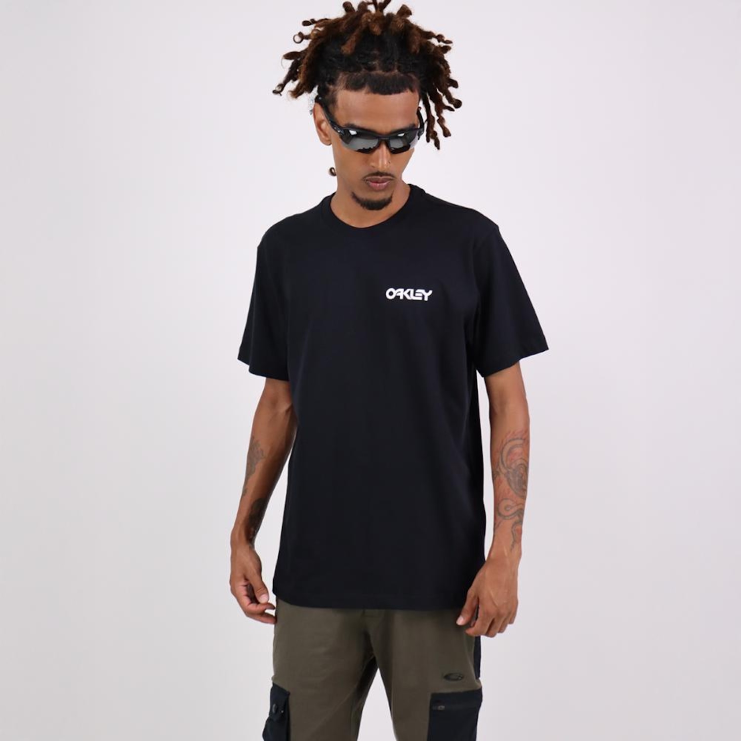 Camiseta Oakley Topography Map SS Tee Masculina - Foto 1