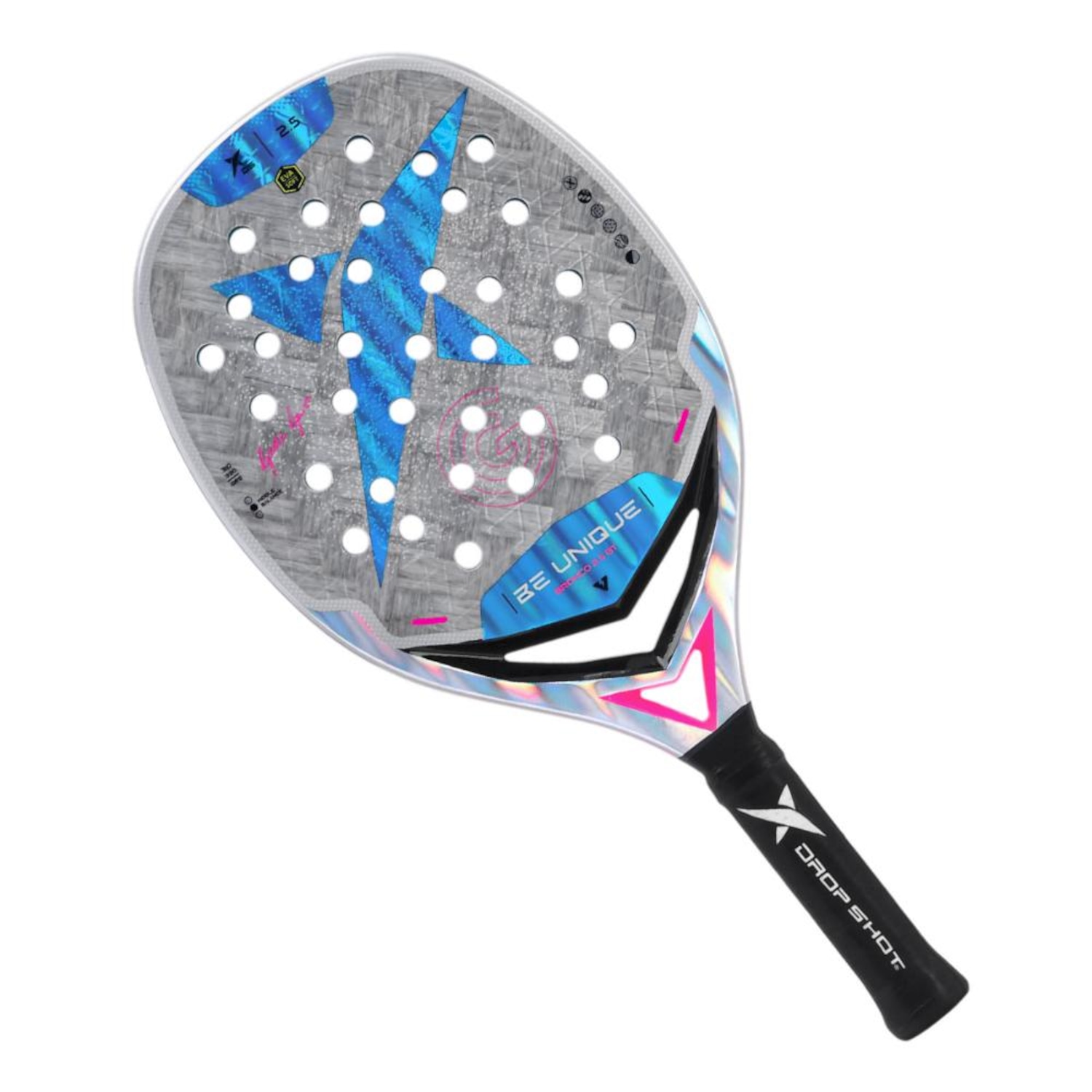 Raquete de Beach Tennis Drop Shot Bronco 2.5 Greta Giusti 2025 - Foto 1