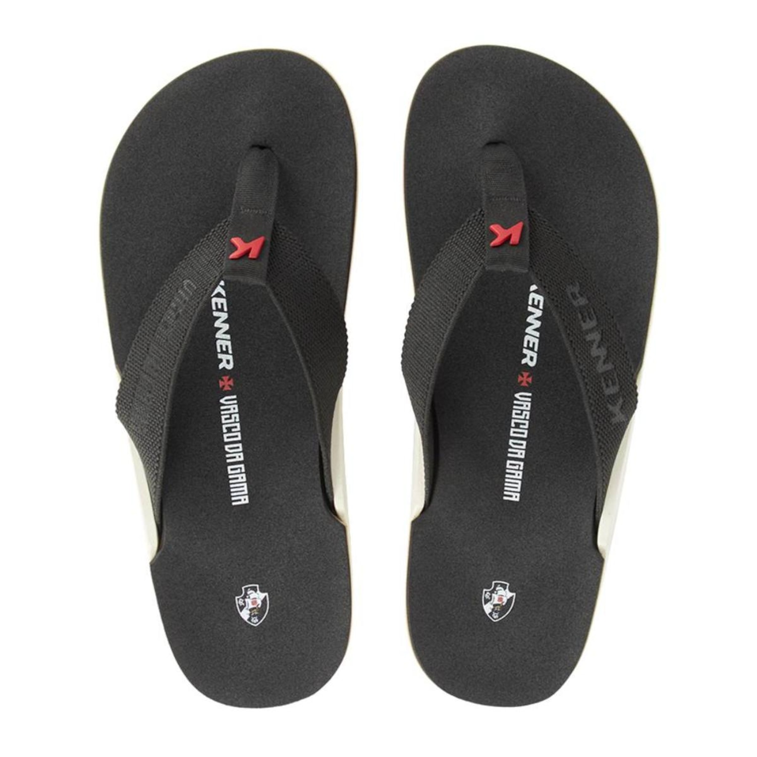Chinelo do Vasco da Gama Kenner Nk6 Pro Masculino - Foto 1
