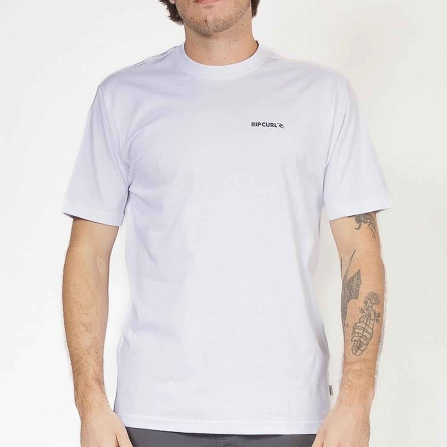 Camiseta Masculina Rip Curl Brand Icon SM26 - Foto 1