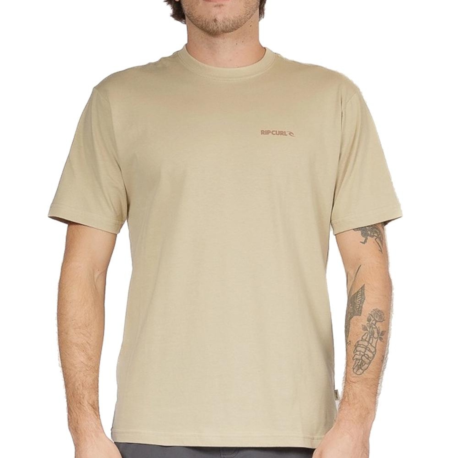 Camiseta Masculina Rip Curl Brand Icon SM26 - Foto 1