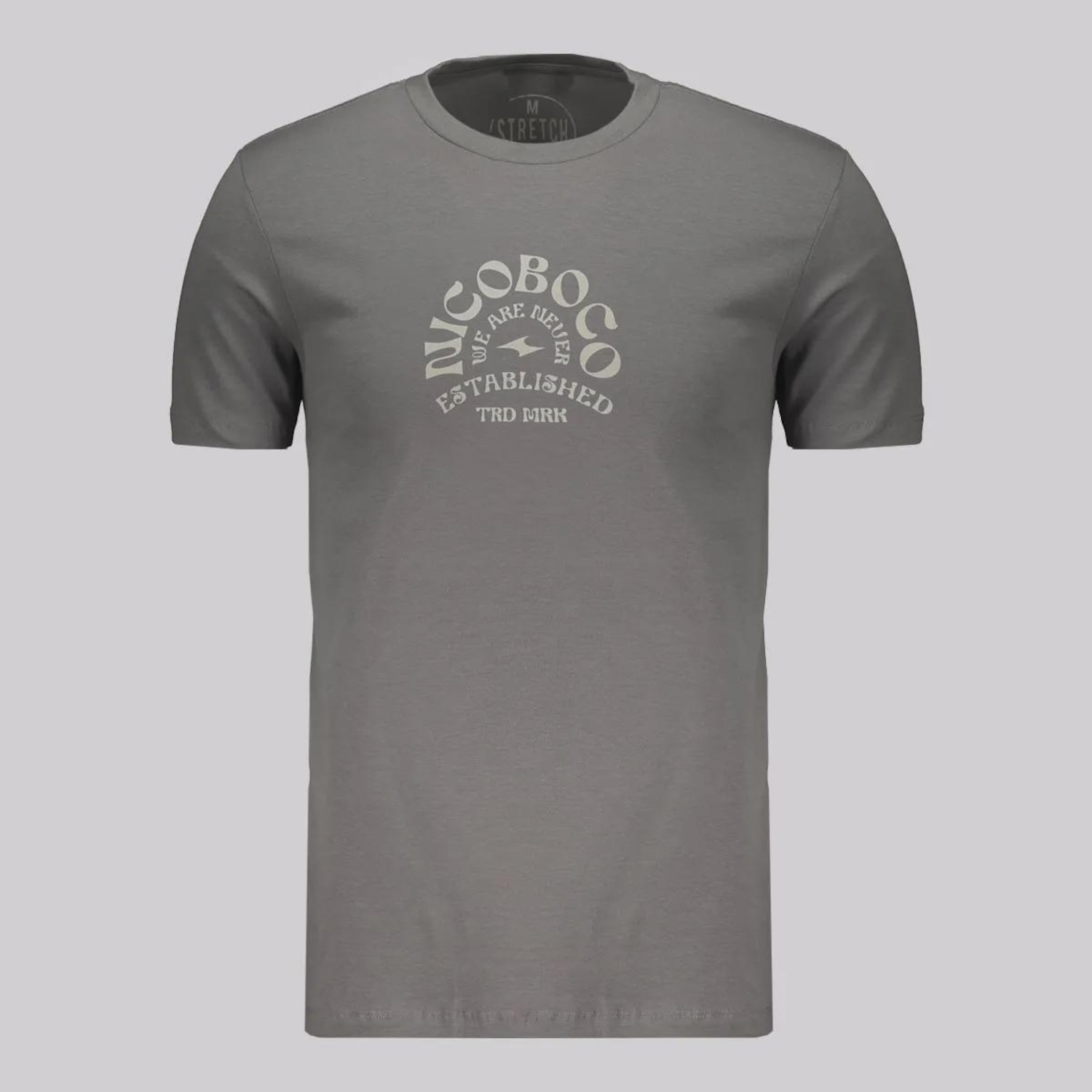 Camiseta Nicoboco Stretch Andros Masculina - Foto 1