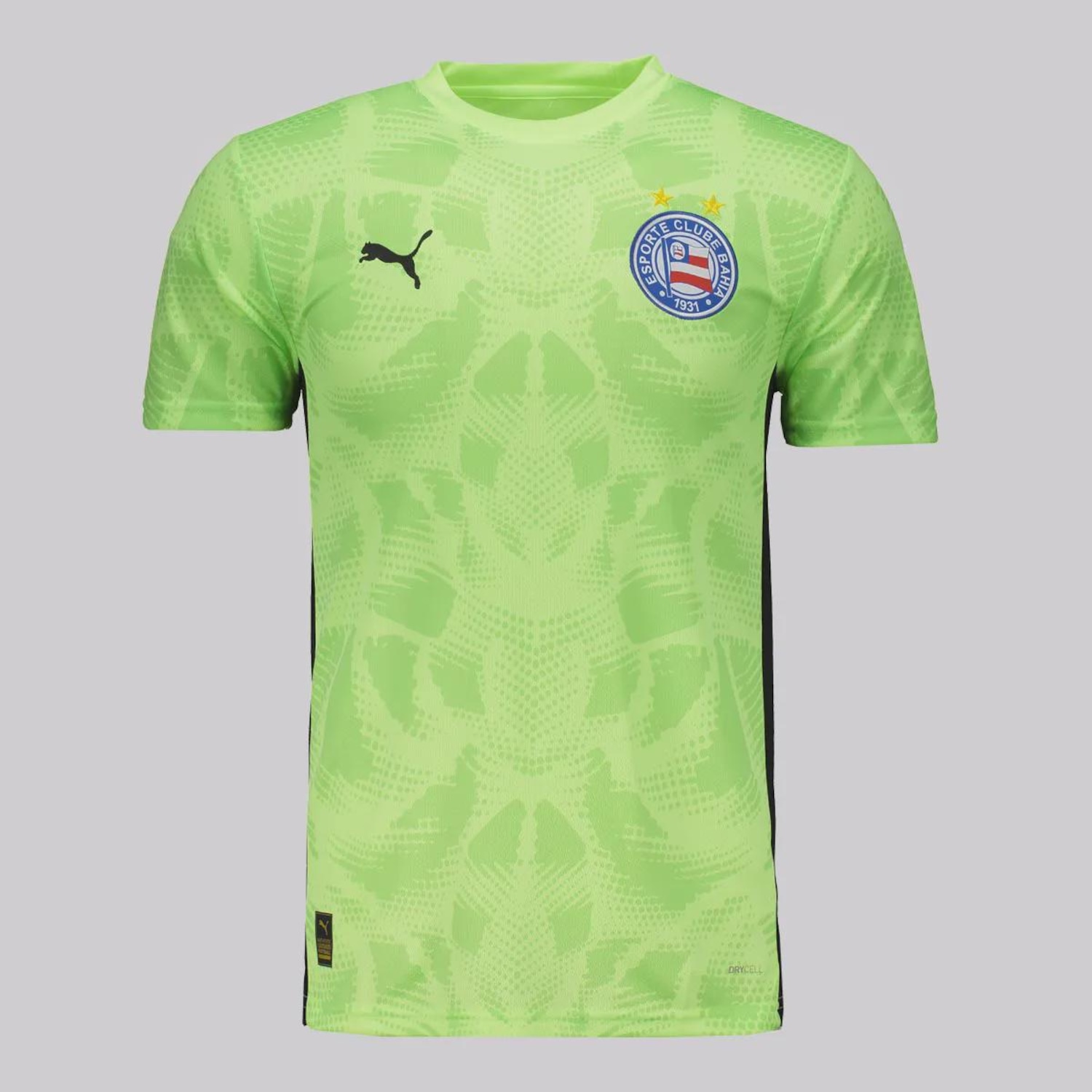 Camisa do Bahia Puma II Goleiro 2025 Masculina - Foto 1