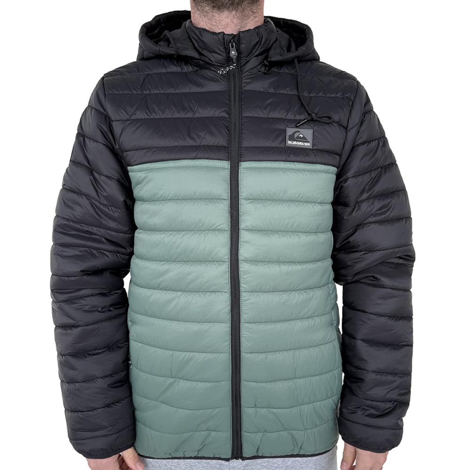 Jaqueta Quiksilver Scaly Bicolor WT25 Masculina - Foto 1