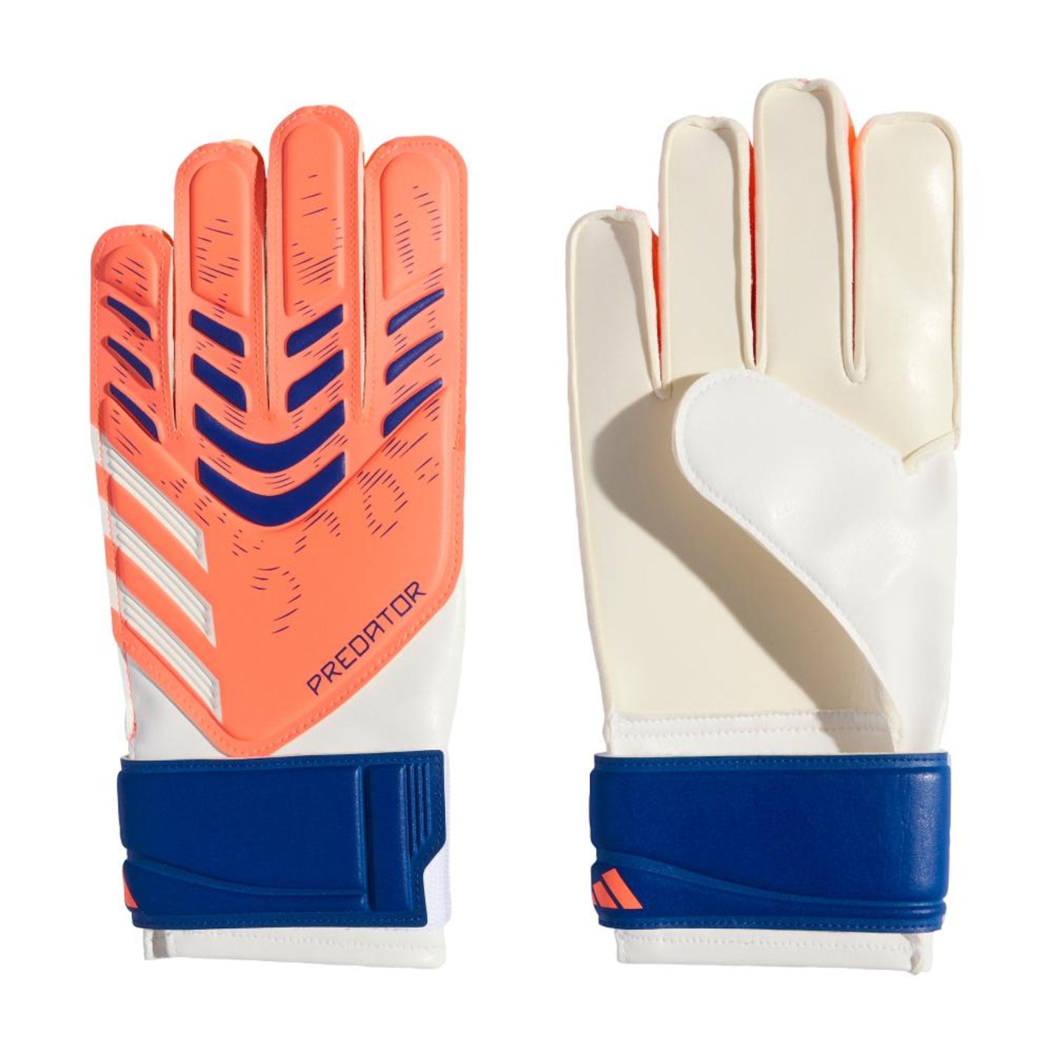 Luvas de Goleiro Infantil adidas Predator Training - Foto 1