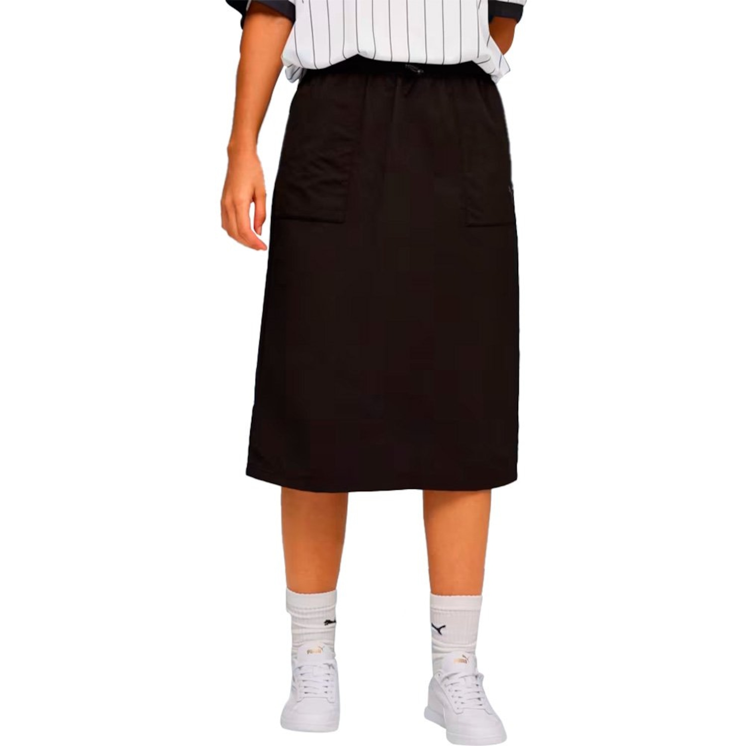 Saia Puma Woven High Waist Feminina - Foto 1