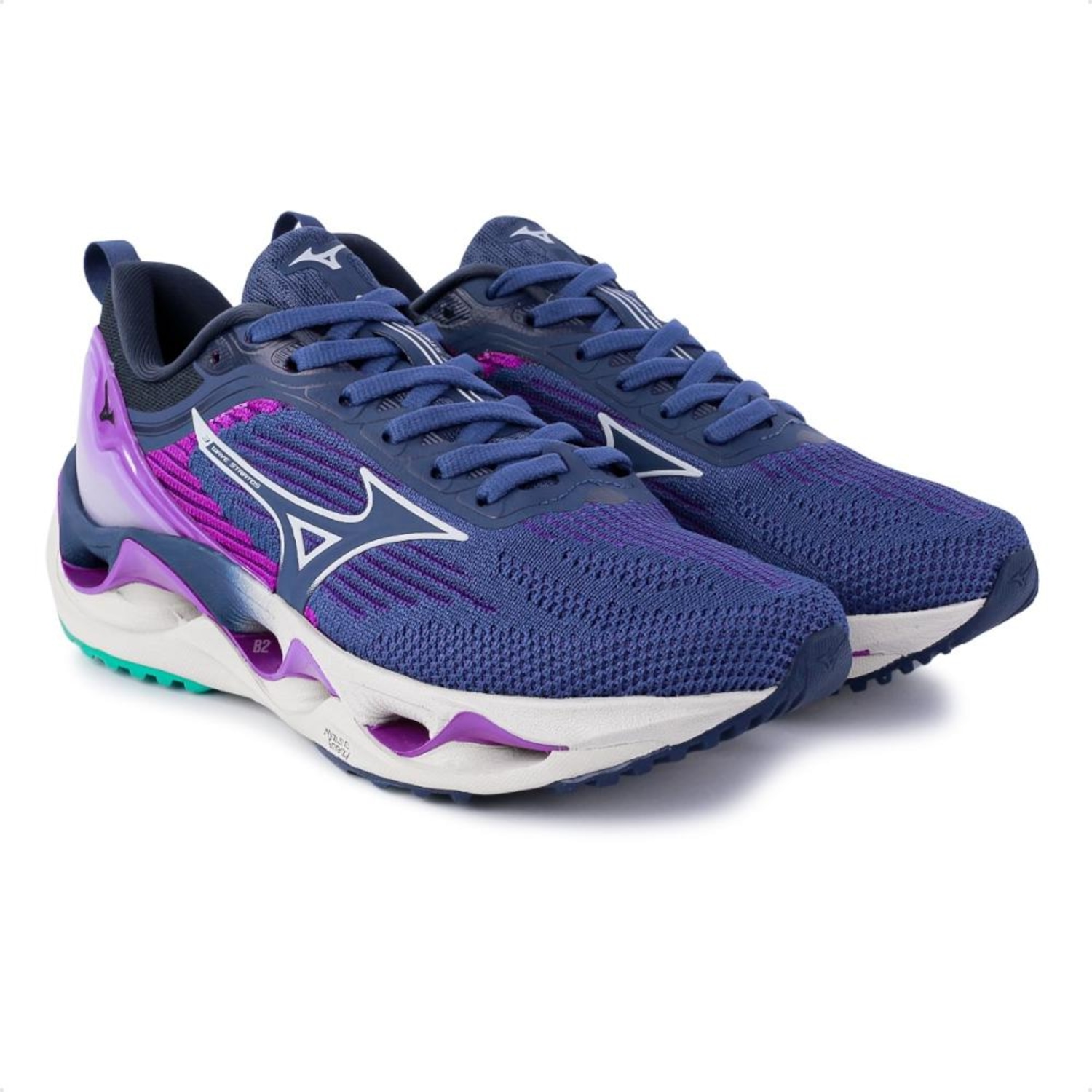 Tênis Mizuno Wave Stratos 3 Feminino + 3 Pares de Meias - Foto 3