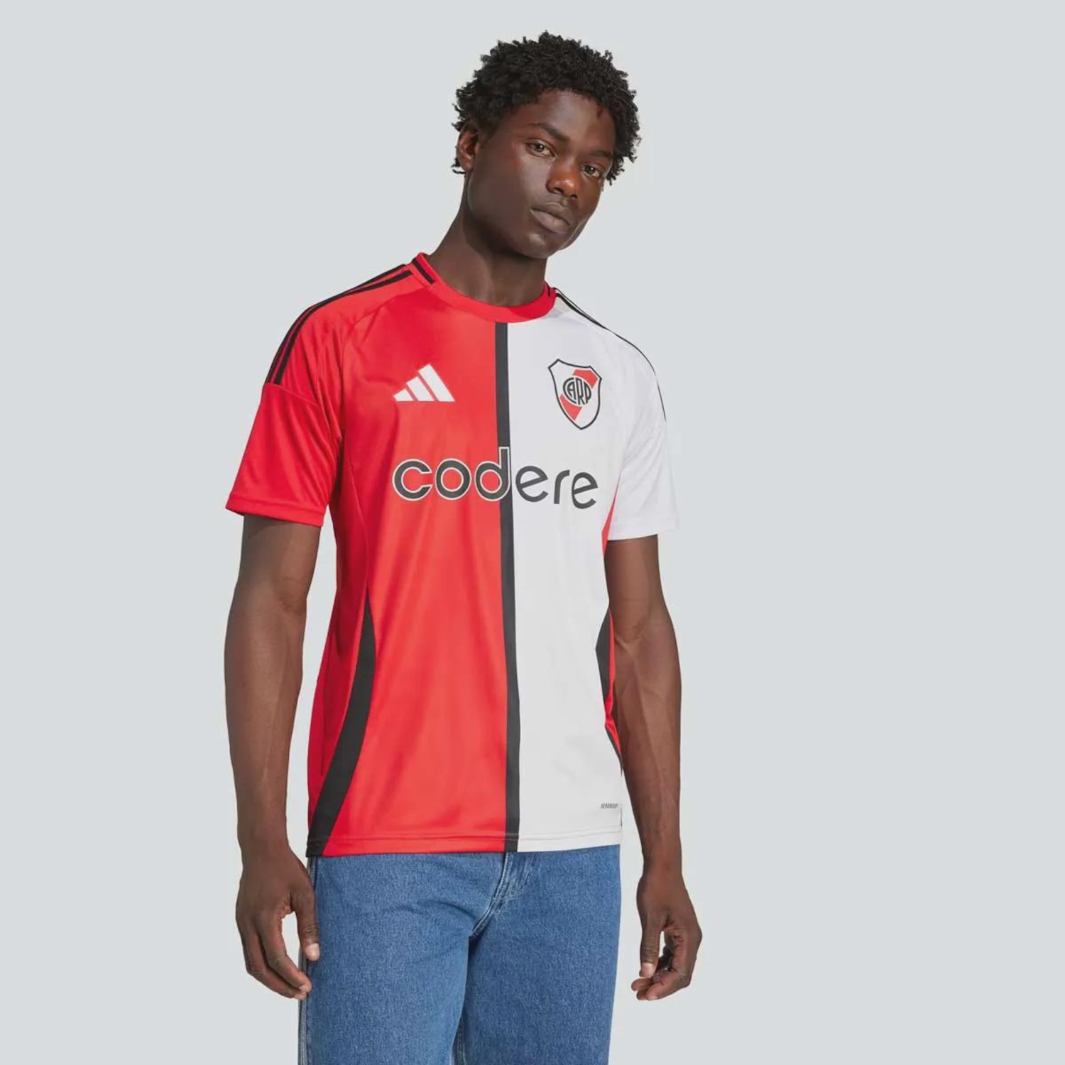 Camisa adidas River Plate III 2025 Masculina - Foto 1