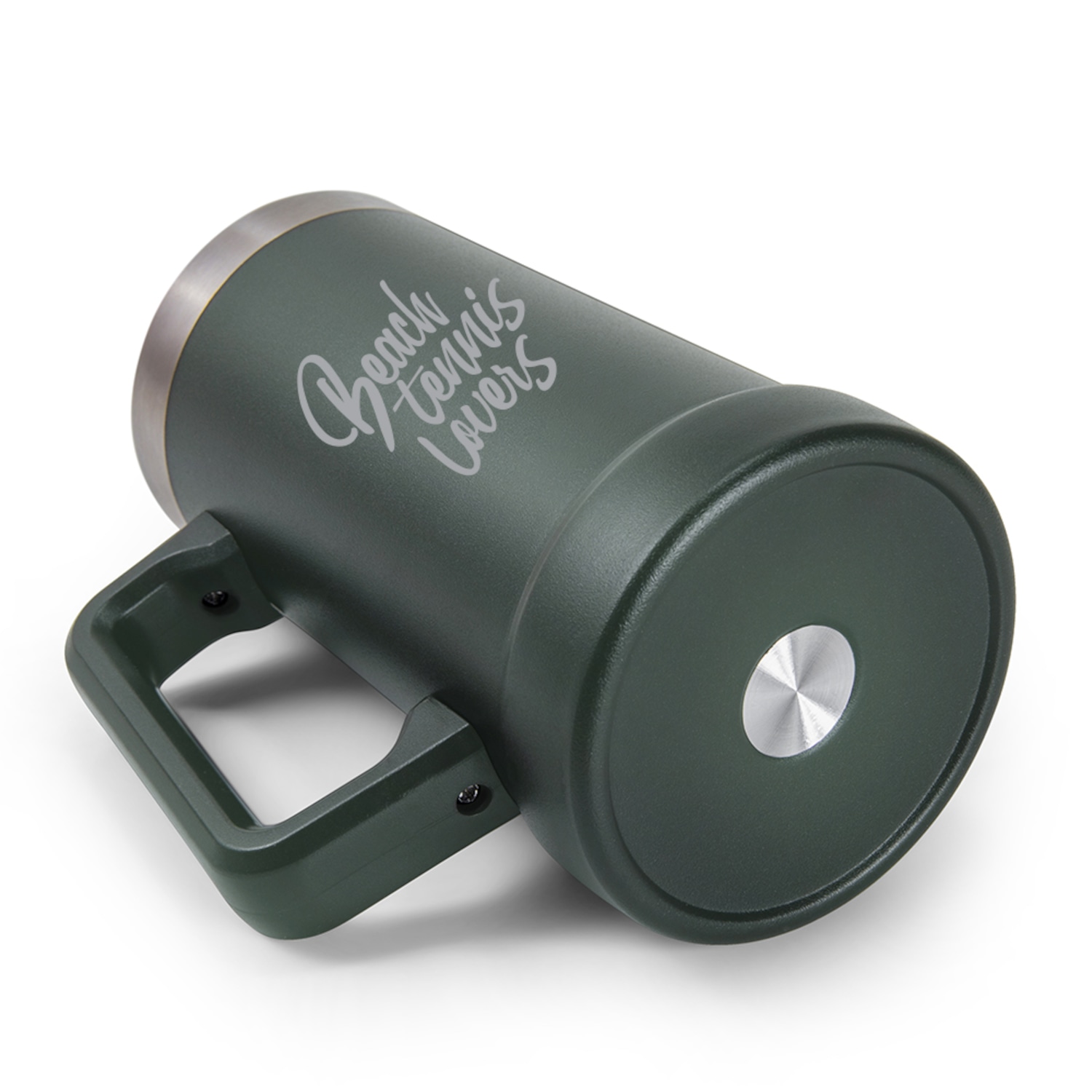 Caneca Térmica Aço Inox 709Ml Beach Tennis Lovers Alma Genius - Foto 3