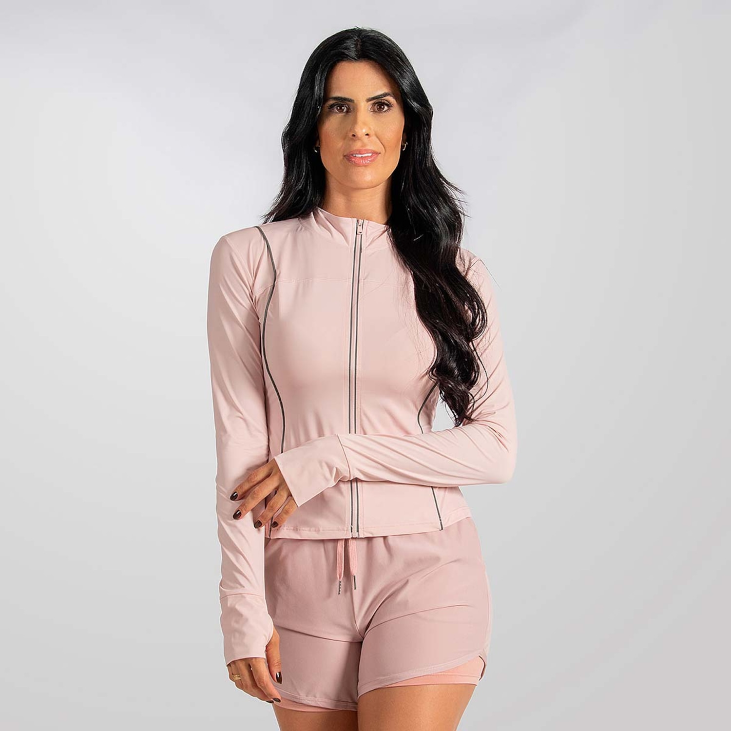 Jaqueta Feminina Sport Fitness Alma Genius - Foto 1