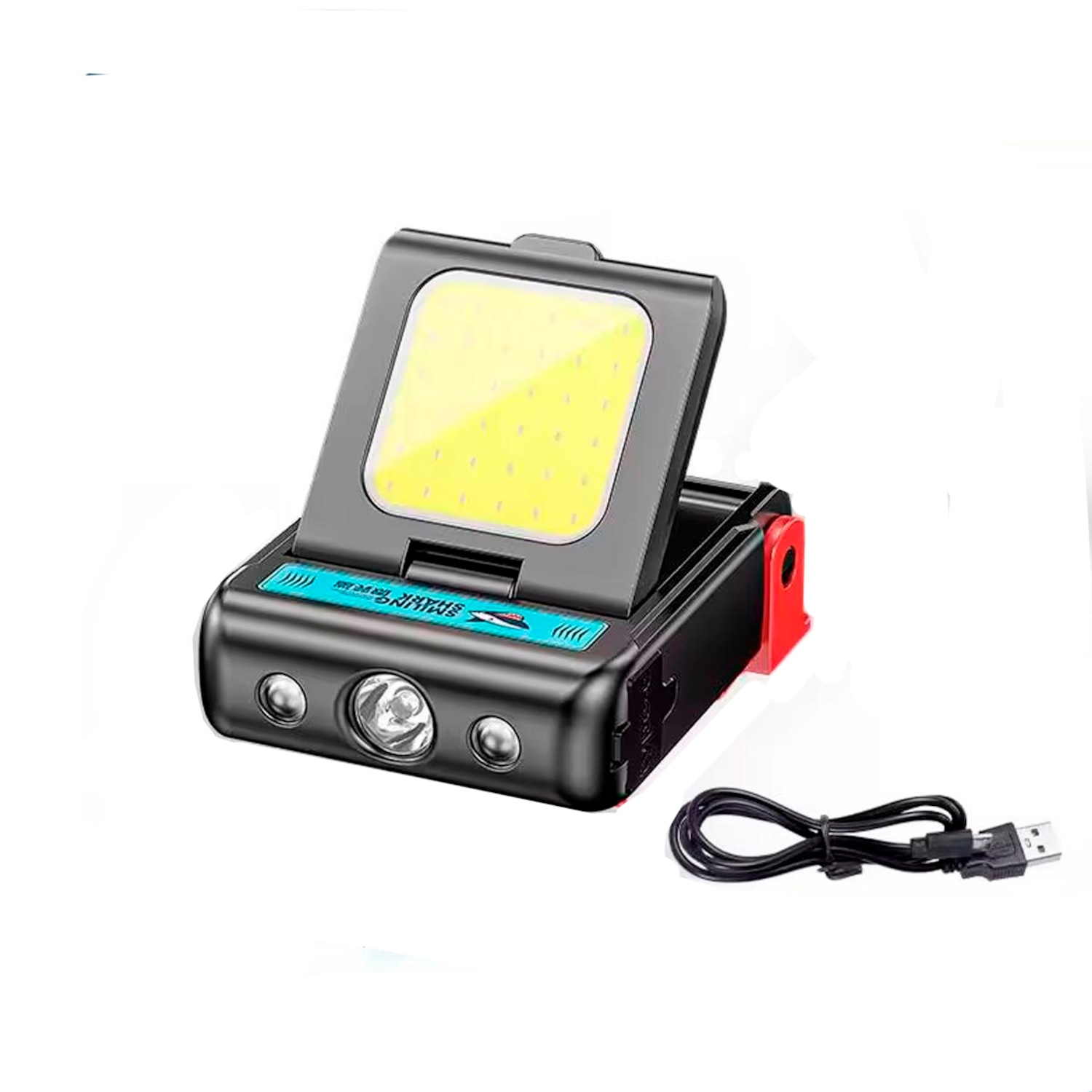 MIni Lanterna Gold Sports Led  Shark Led Auxiliar com suporte de Lapela de Boné - Foto 1