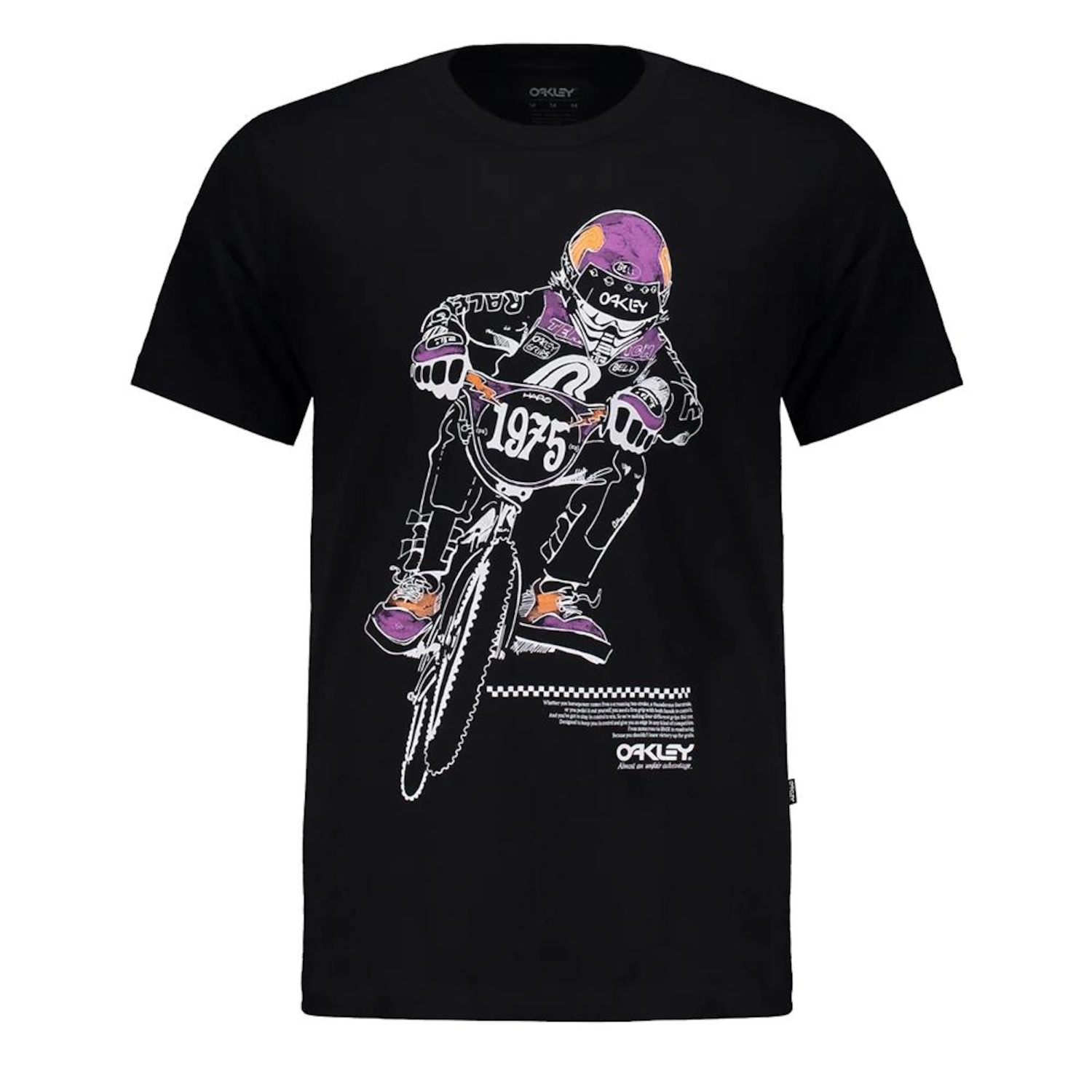 Camiseta Oakley BMX SM26 Masculina - Foto 1
