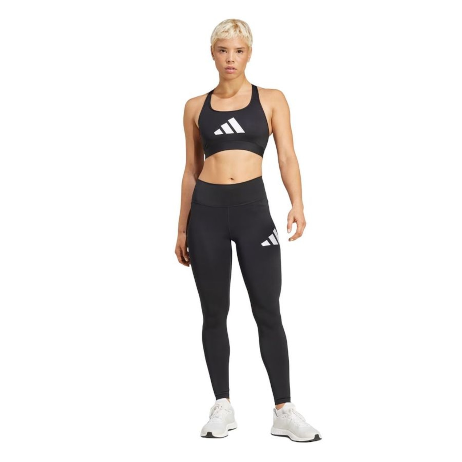 Calça Legging Adidas Logo Feminina JG3941 - Foto 2