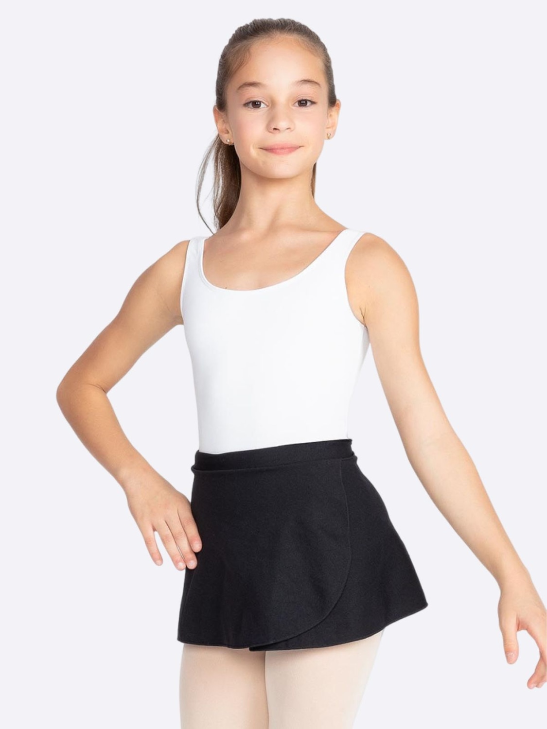 Saia Infantil Só Dança Transpassada - Foto 1