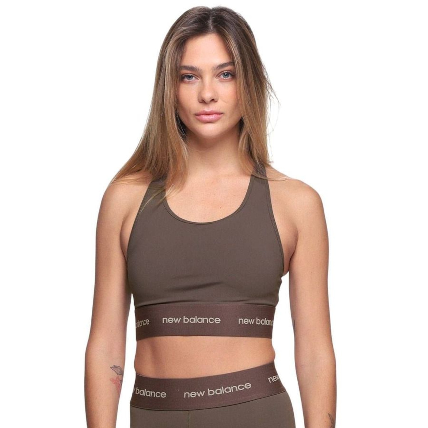Top New Balance Sport Essentials Active Feminino - Foto 1