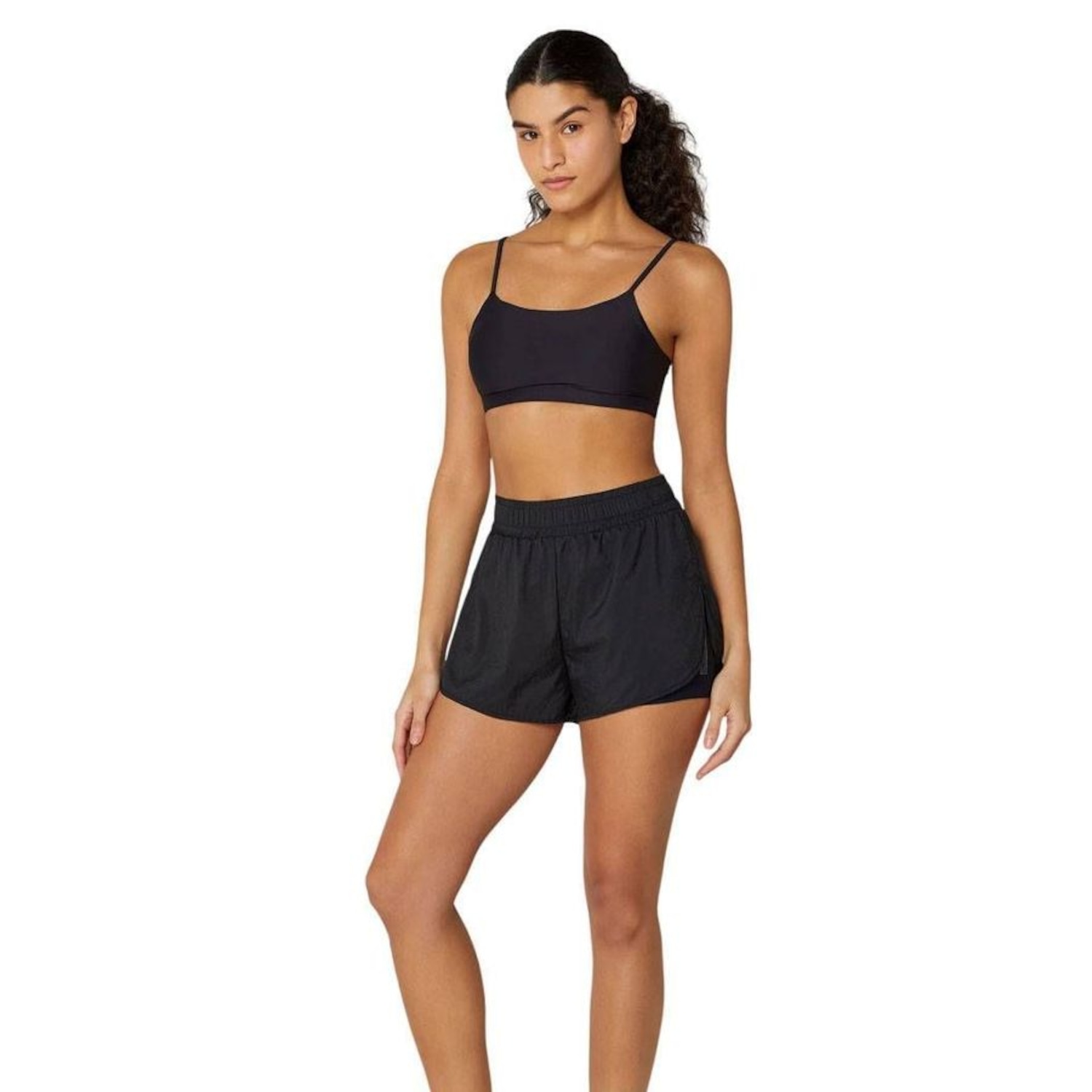 Short Alto Giro Sobreposto Eterno Abert Feminino - Foto 1