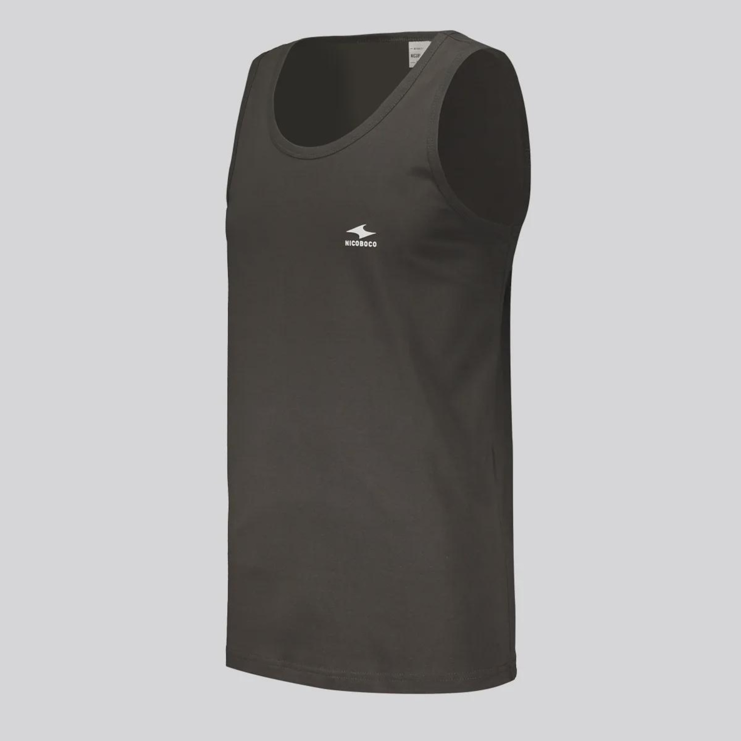 Camiseta Regata Nicoboco Basica Samos Masculina - Foto 2