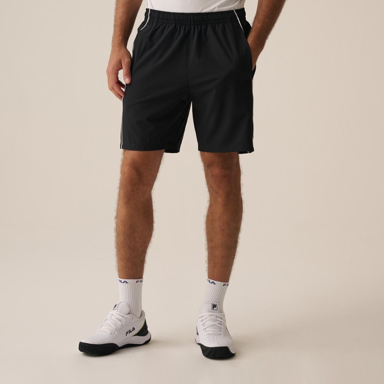 Bermuda Fila Match - 8" Masculina - Foto 1