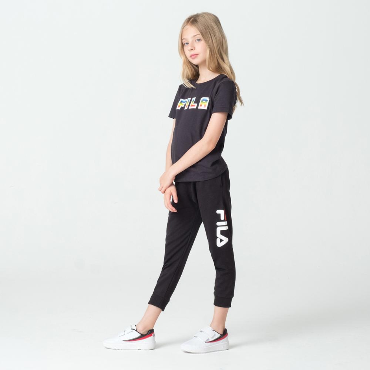Camiseta Fila Letter Fun Infantil - Foto 3