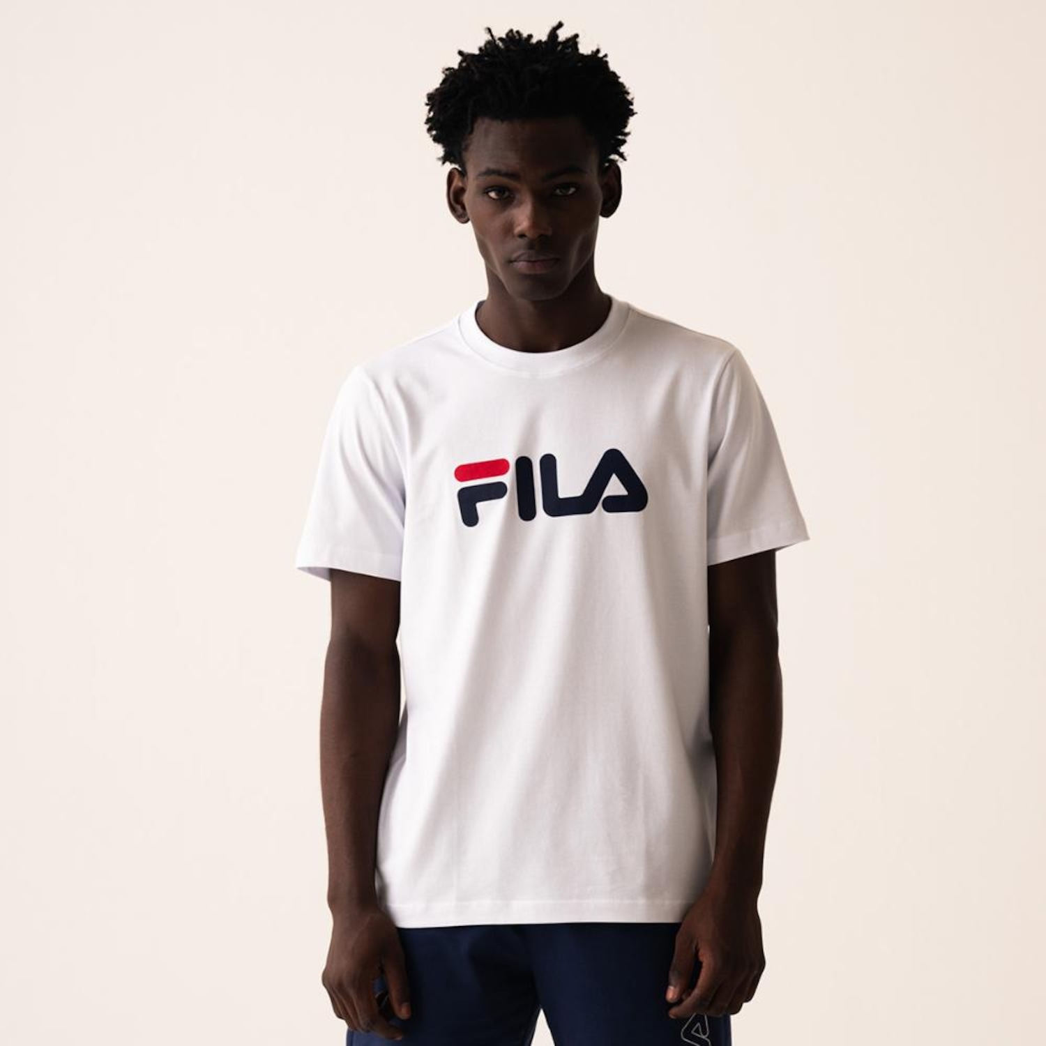 Camiseta Fila Regular Letter Premium IV Masculina - Foto 1